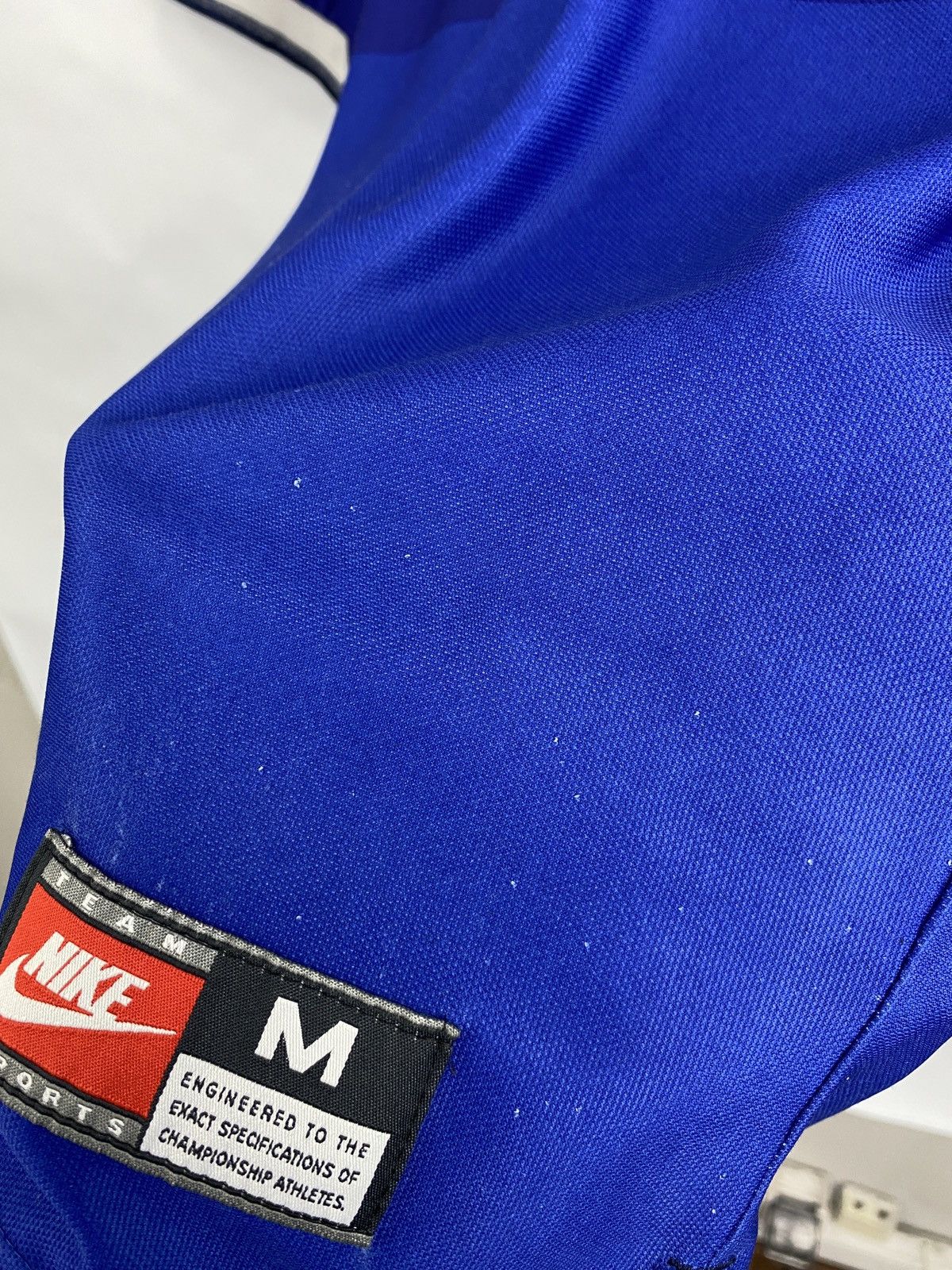 Nike 🏴󠁧󠁢󠁳󠁣󠁴󠁿 Vintage 1997/98 Nike Glasgow Rangers Home Jersey Blokecore Size US M / EU 48-50 / 2 - 10 Thumbnail