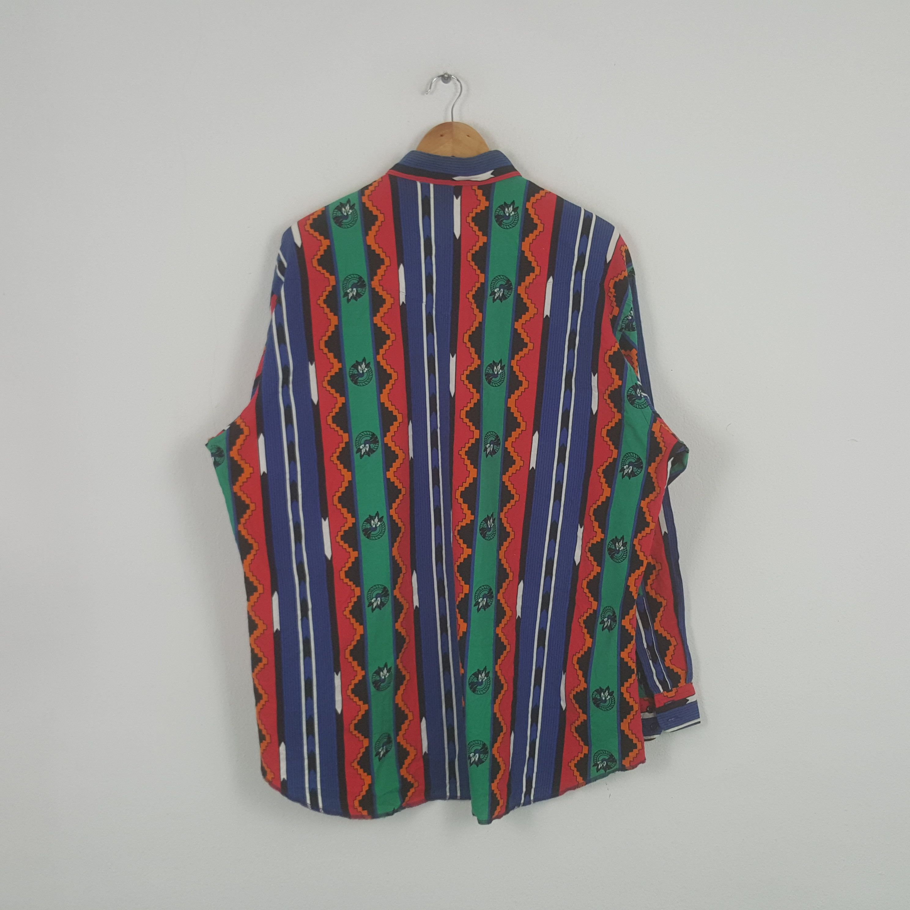 Vintage × Wrangler Vintage Wrangler Retro Style Shirt Button Up Size US XXL / EU 58 / 5 - 2 Thumbnail