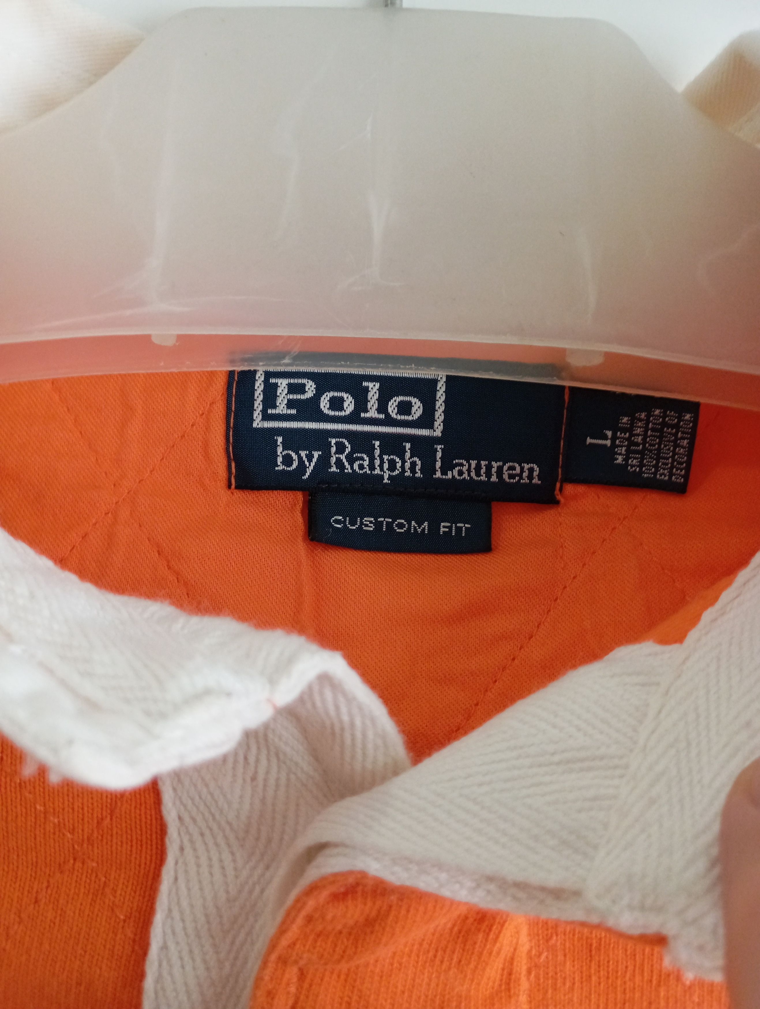 Polo Ralph Lauren Polo Ralph Lauren #3 Rugby Shirt Custom Fit Size L Size US L / EU 52-54 / 3 - 14 Thumbnail