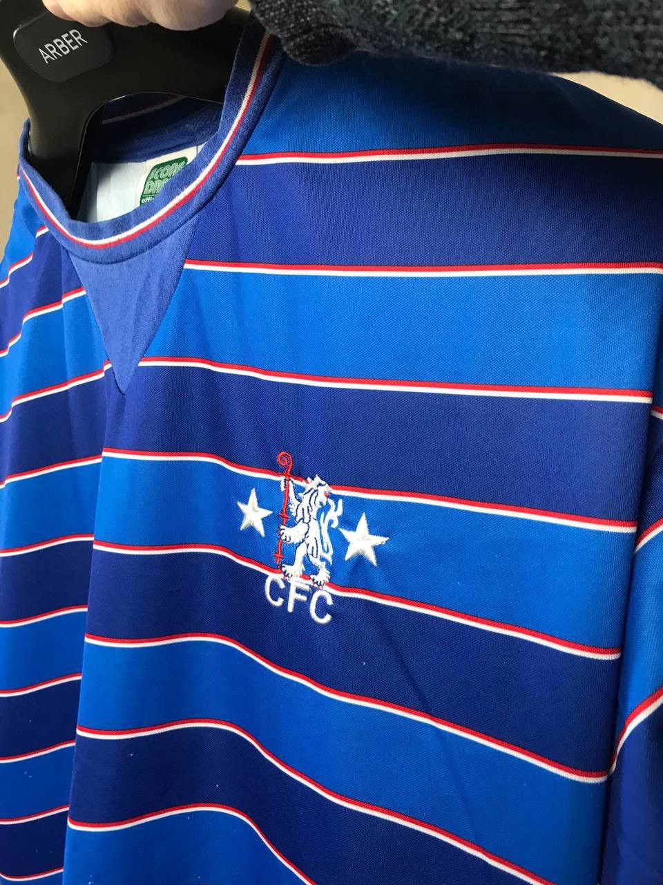 Chelsea Soccer 🔥 Chelsea 1983 1985 Retro Jersey Soccer T Shirt Score Draw Size US XL / EU 56 / 4 - 6 Thumbnail