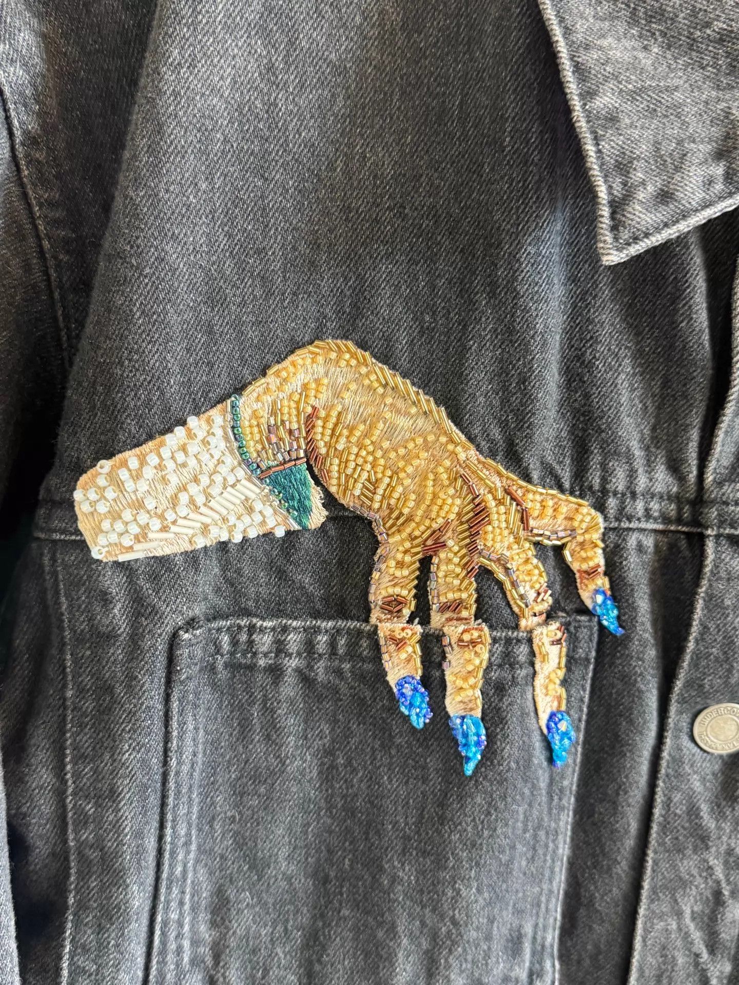 Undercover Undercover 23aw GH Denim Jkt Washed Black Size 5 Embroidered Size US XXL / EU 58 / 5 - 4 Thumbnail