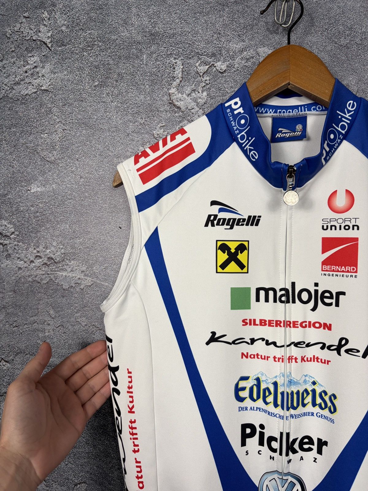 Bicycle Vintage Rogelli Volkswagen Bicycle Jersey Vest Size US M / EU 48-50 / 2 - 4 Thumbnail
