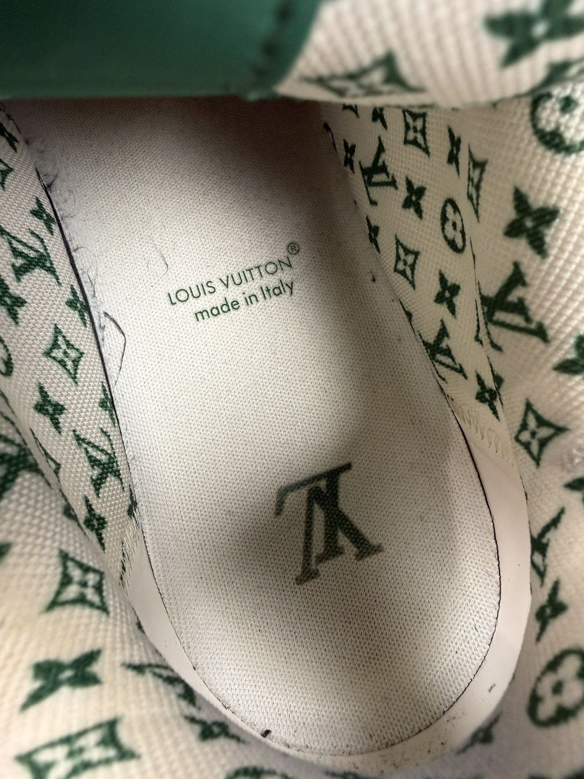 Louis Vuitton Louis Vuitton LV Skate Green White Monogram Size US 9 / EU 42 - 5 Thumbnail