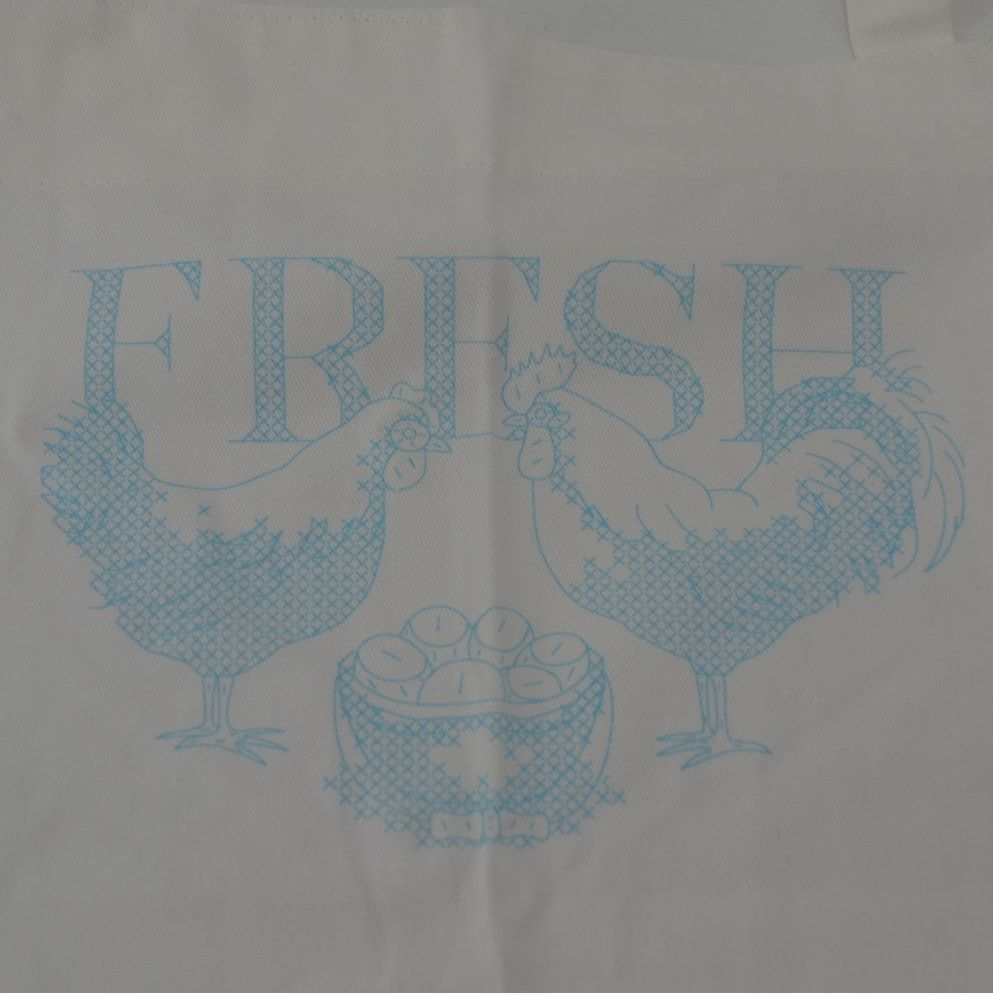 Other Wilton Industries Apron Farm Fresh White Cotton Embroidery Size ONE SIZE - 2 Thumbnail