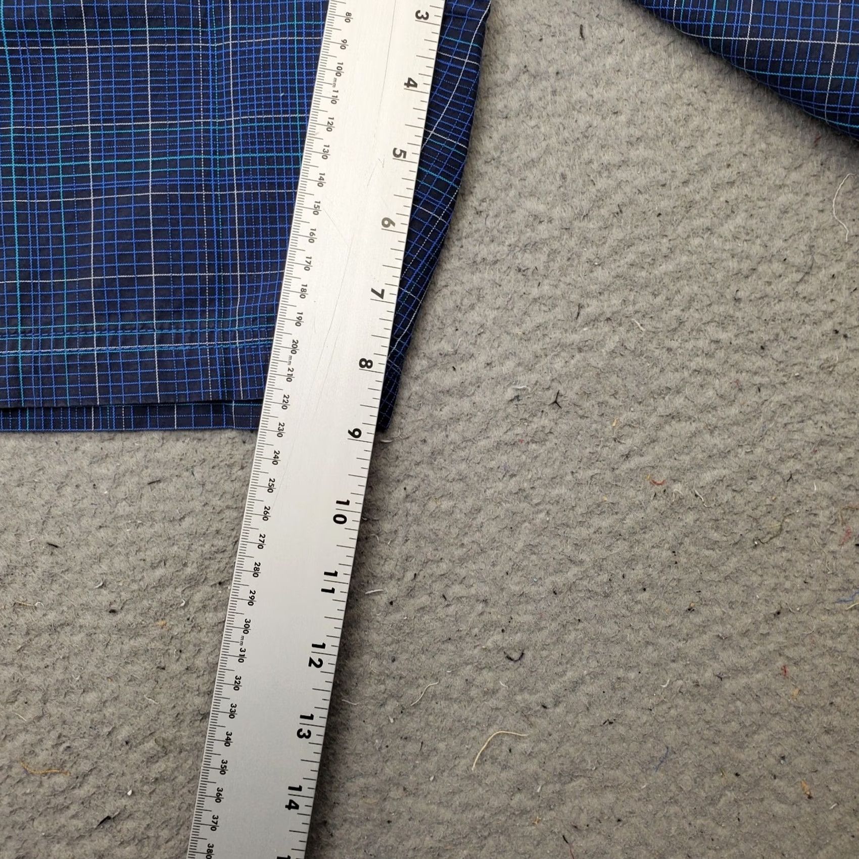 Calvin Klein Calvin Klein Mens Chino Shorts 34 Multi Plaid Flat Front Mid Rise Slash Pockets Size US 34 / EU 50 - 4 Thumbnail
