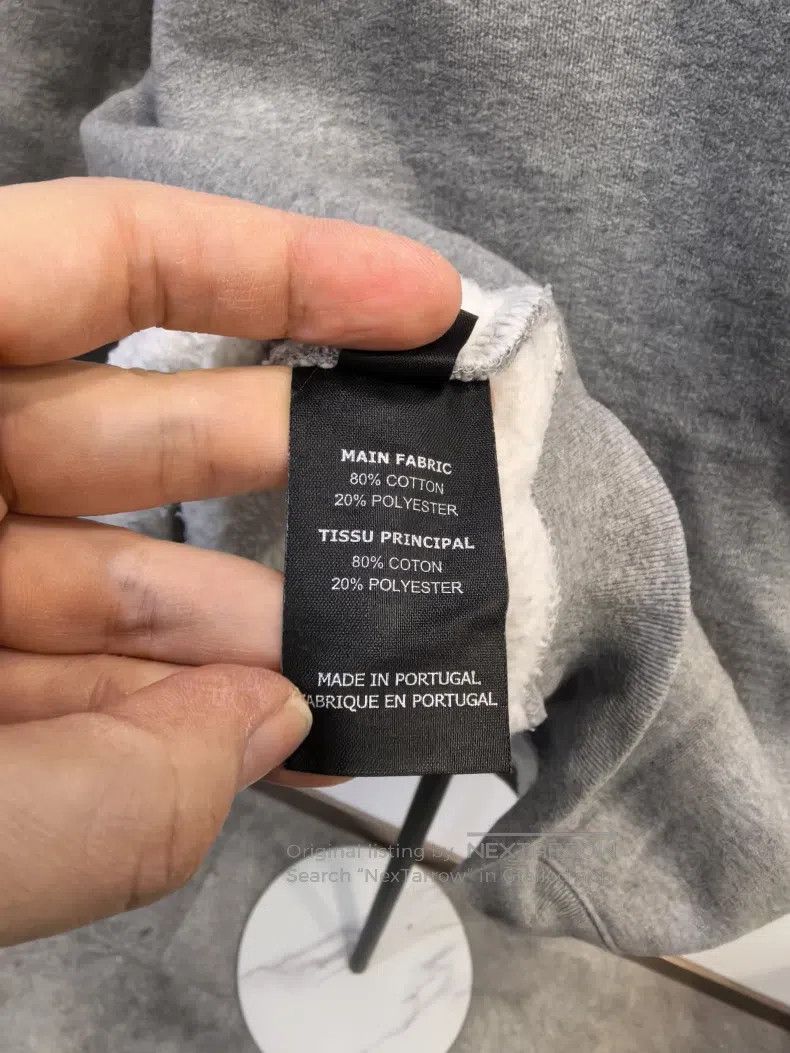 Vetements Vetements Black and Gray Color Blocked Sweatshirt Size US S / EU 44-46 / 1 - 7 Thumbnail