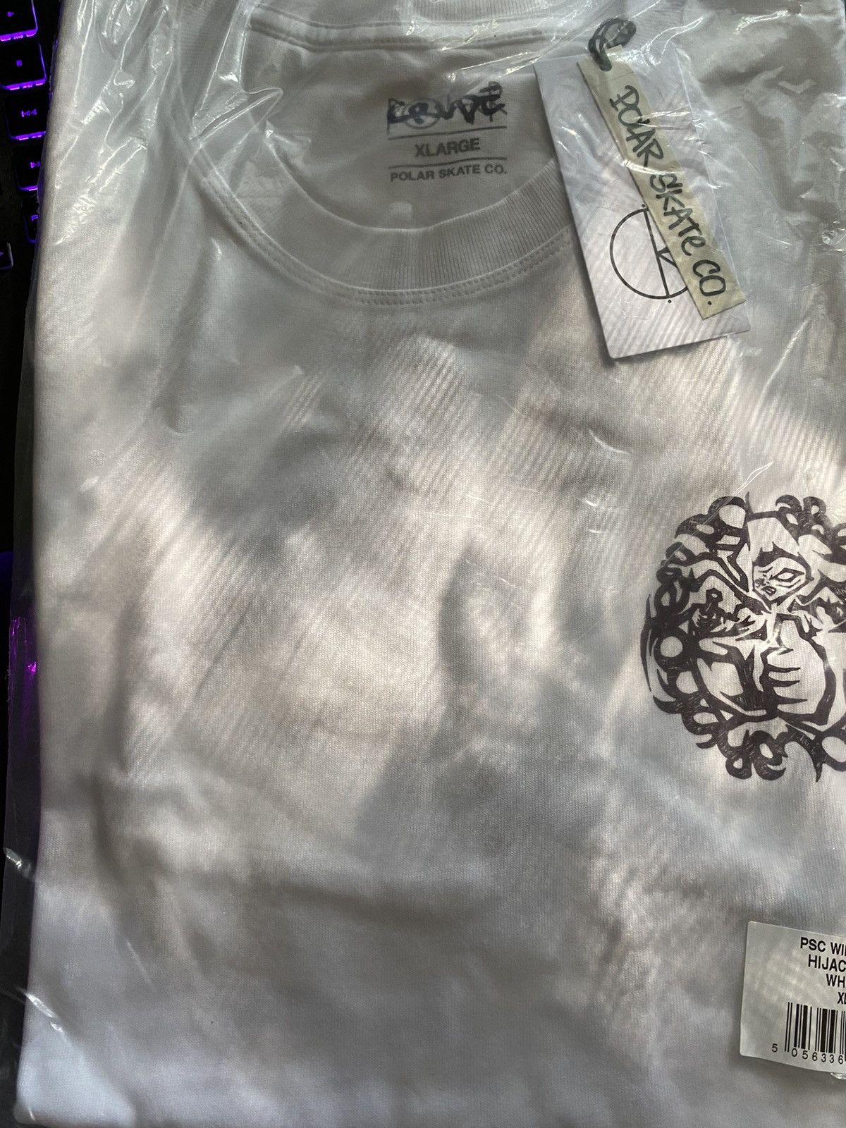 Polar Skate Co. Polar Skate Co. Hijack Tee White XLarge Size US XL / EU 56 / 4 - 5 Thumbnail