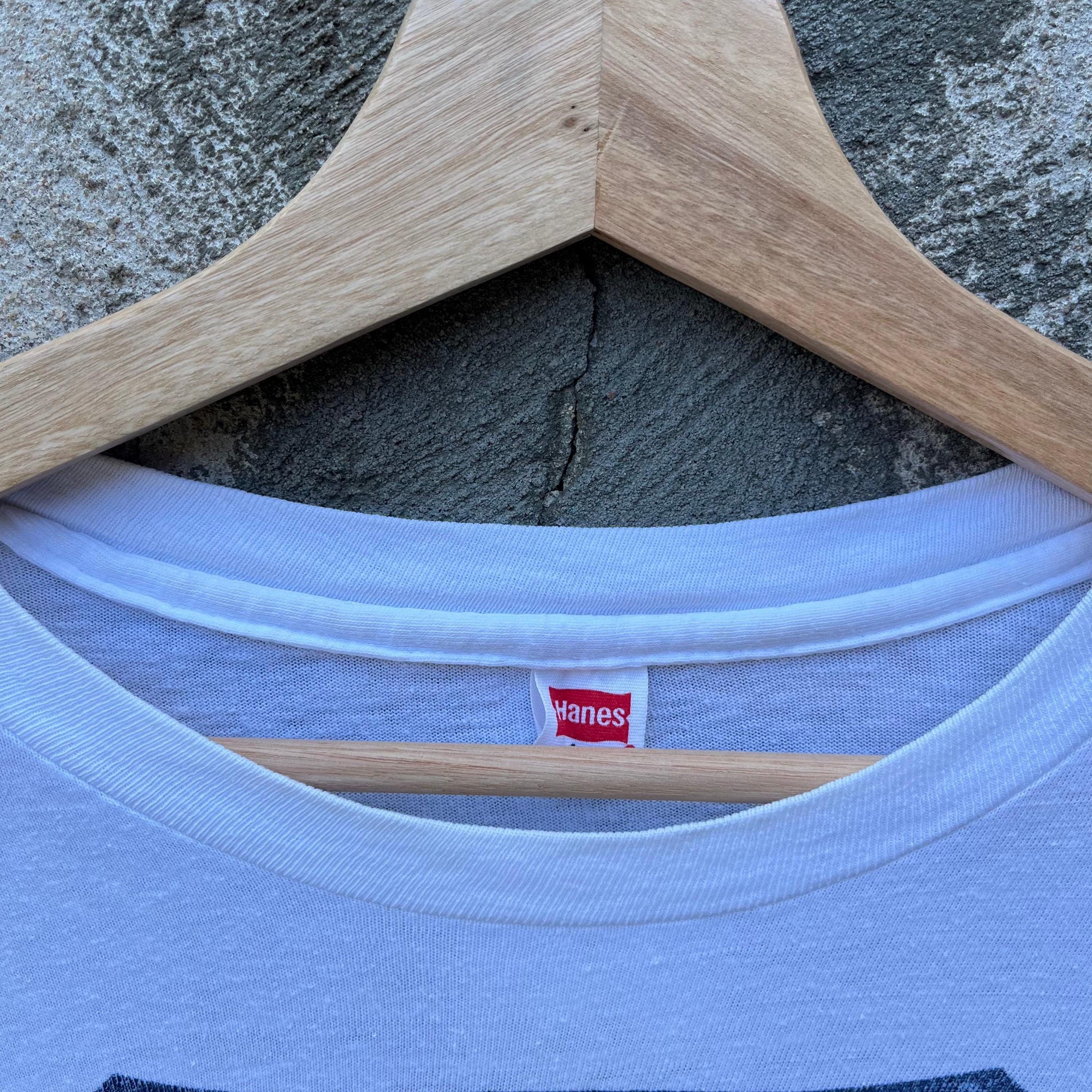 Hanes × Vintage 50's Vintage Cornhusker Boy Scout Reservation Hanes T-Shirt Size US L / EU 52-54 / 3 - 4 Thumbnail