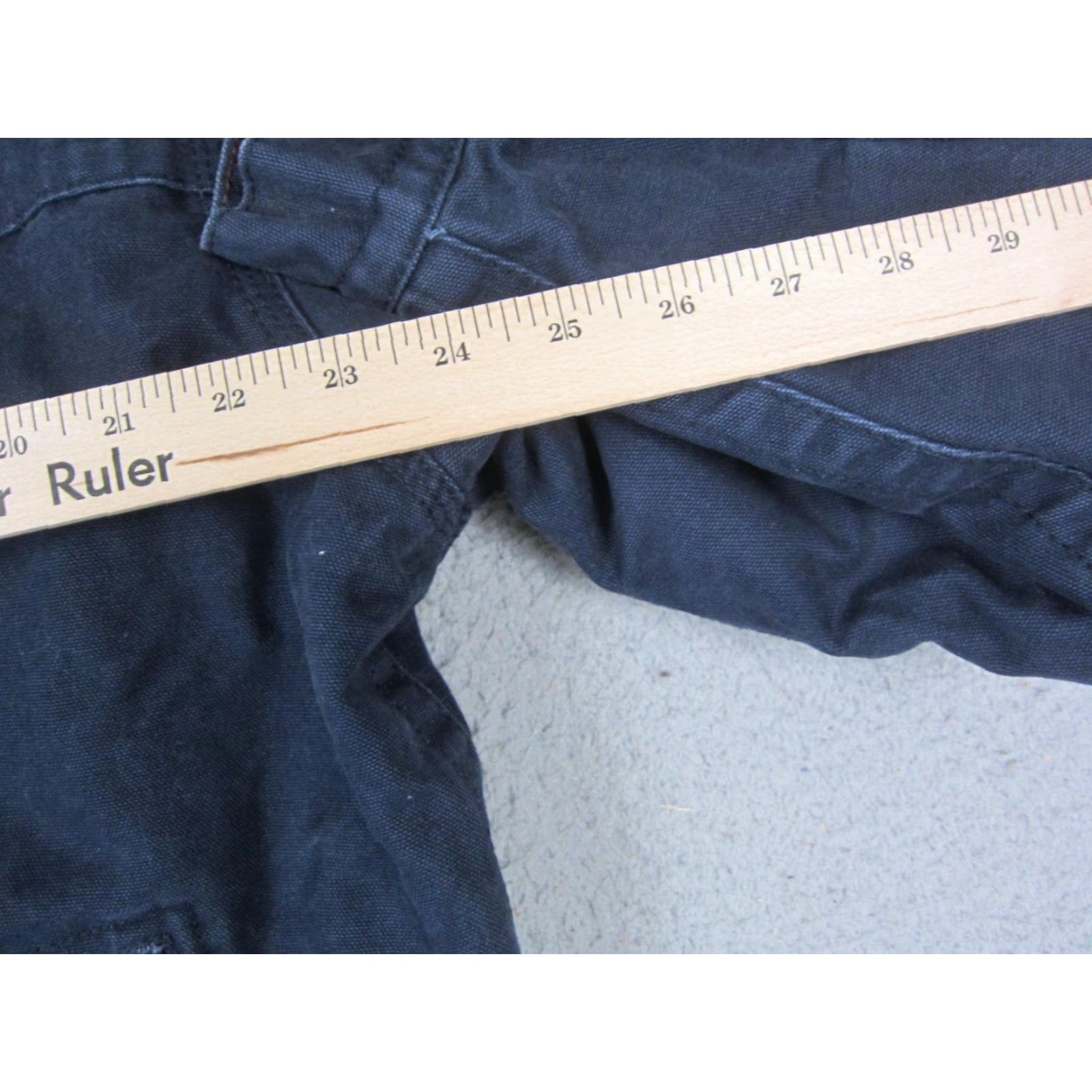 Vintage DRI DUCK Jacket Mens XL Blue Maverick Workwear Canvas Chore Coat Bomber Jacket Mid-Length Zip Pockets Lined Solid 90s USA Vintage No Size US XL / EU 56 / 4 - 6 Thumbnail
