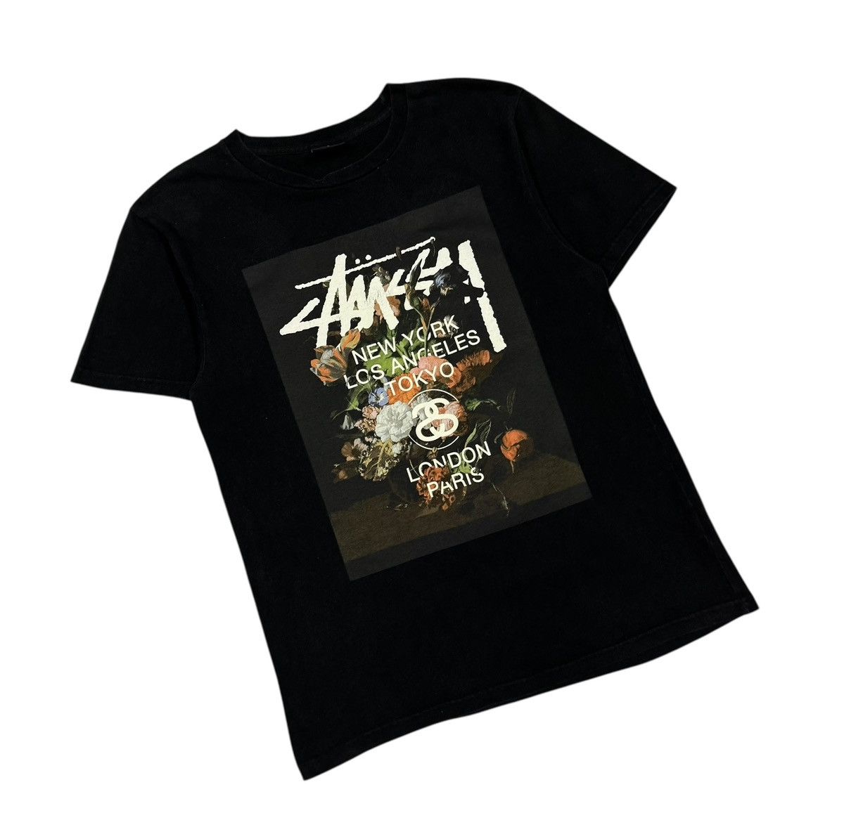 Stussy Stussy Tribe Flowers Printed Tee Size US S / EU 44-46 / 1 - 7 Thumbnail