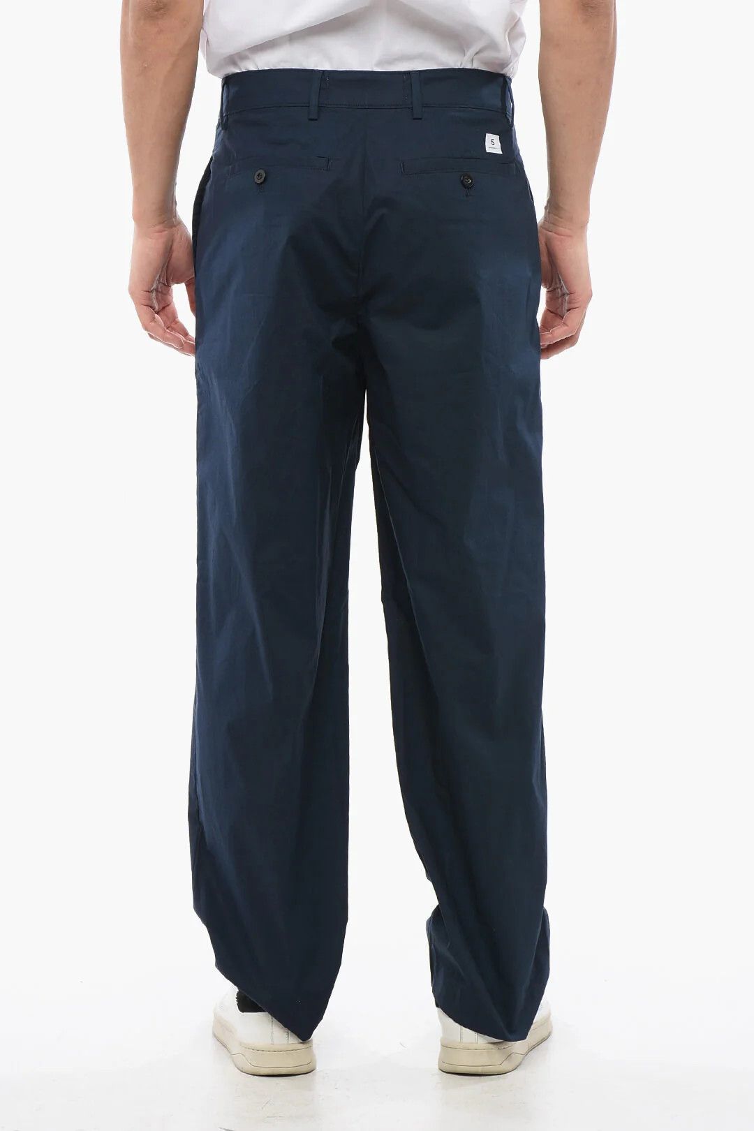 DEPARTMENT5 og1mm0326 Stretch Cotton Pant in Blue Size US 31 - 2 Thumbnail