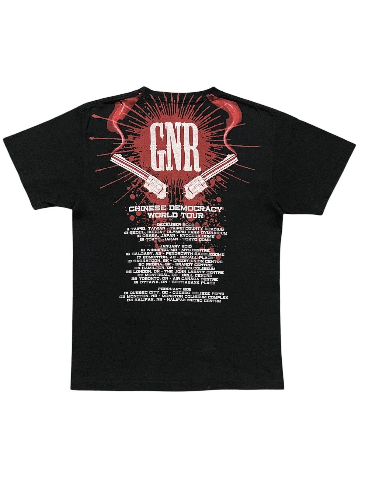 Band Tees × Guns N' Roses Vintage Gun And Roses Chinese Democracy World Tour Size US S / EU 44-46 / 1 - 2 Thumbnail