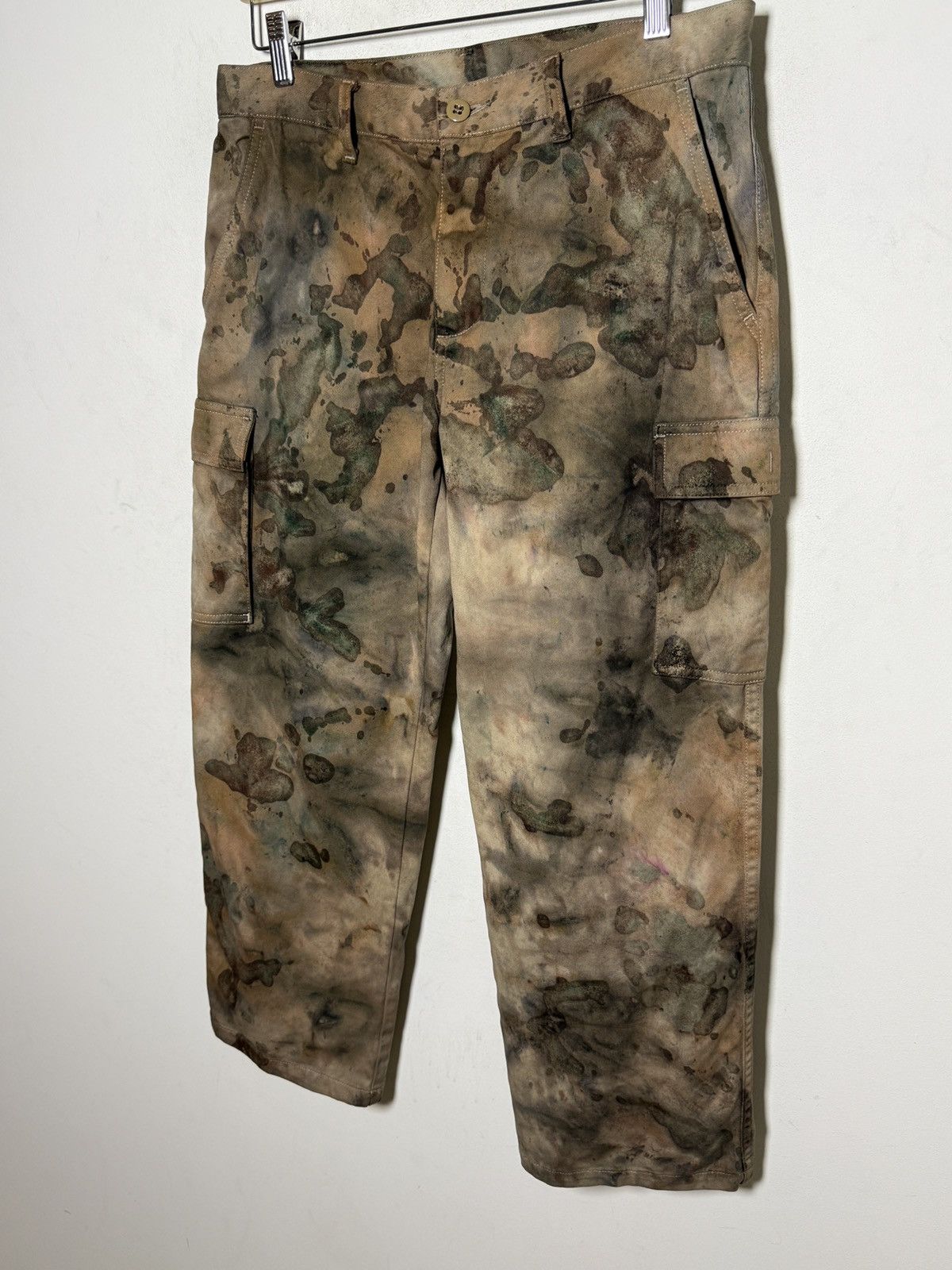 Polo Ralph Lauren ralph lauren tie dye cargo camo multipocket army pants Size US 31 - 2 Thumbnail