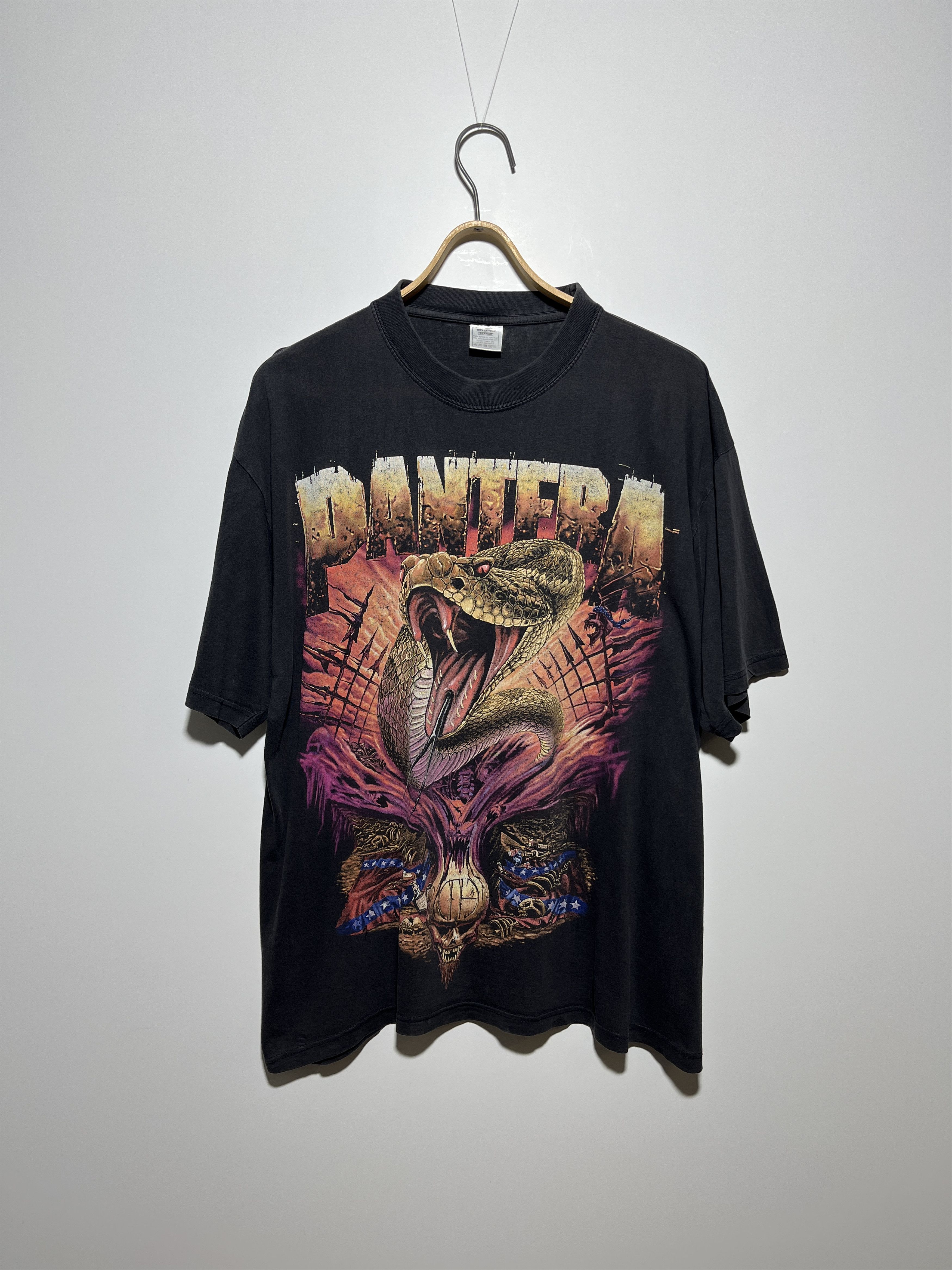 Band Tees × Vintage Vintage 1998 Pantera European Tour T