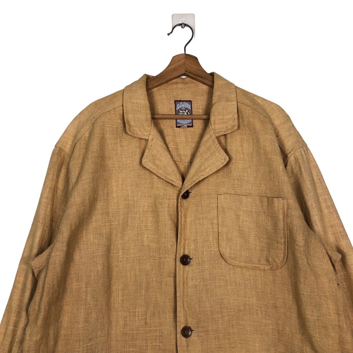 Japanese Brand × Vintage 📌VINTAGE CHORE WORK JACKET ALBE MARLE JAPAN BIG POCKETS Size US L / EU 52-54 / 3 - 4 Thumbnail