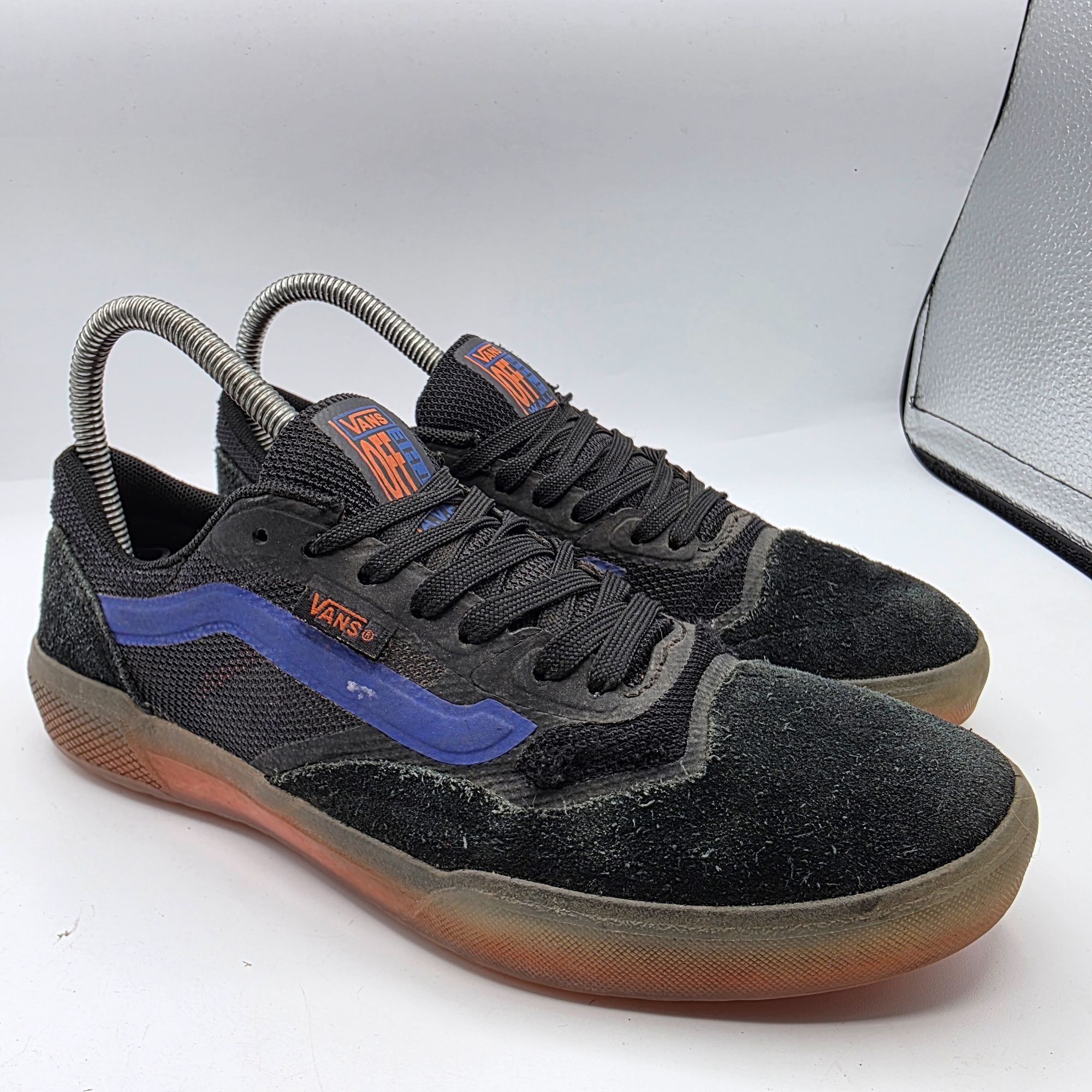 Vans Vans Ave Pro Mens Size 6 Black Orange Athletic Shoes Skatebo Size US 6 / EU 39 - 1 Thumbnail