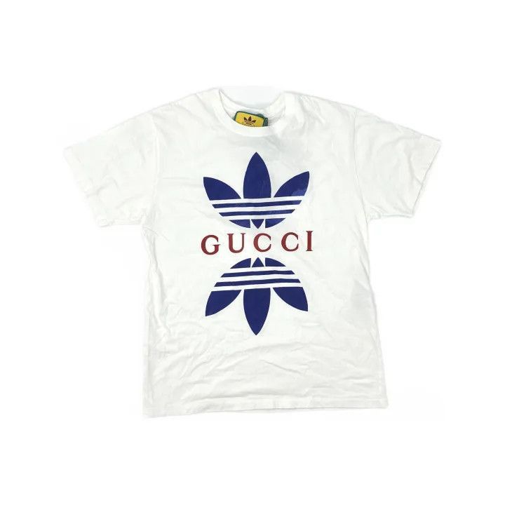 Gucci Gucci GUCCI x adidas Originals Colorful Logo T-Shirt -2506 Size US M / EU 48-50 / 2 - 1 Thumbnail