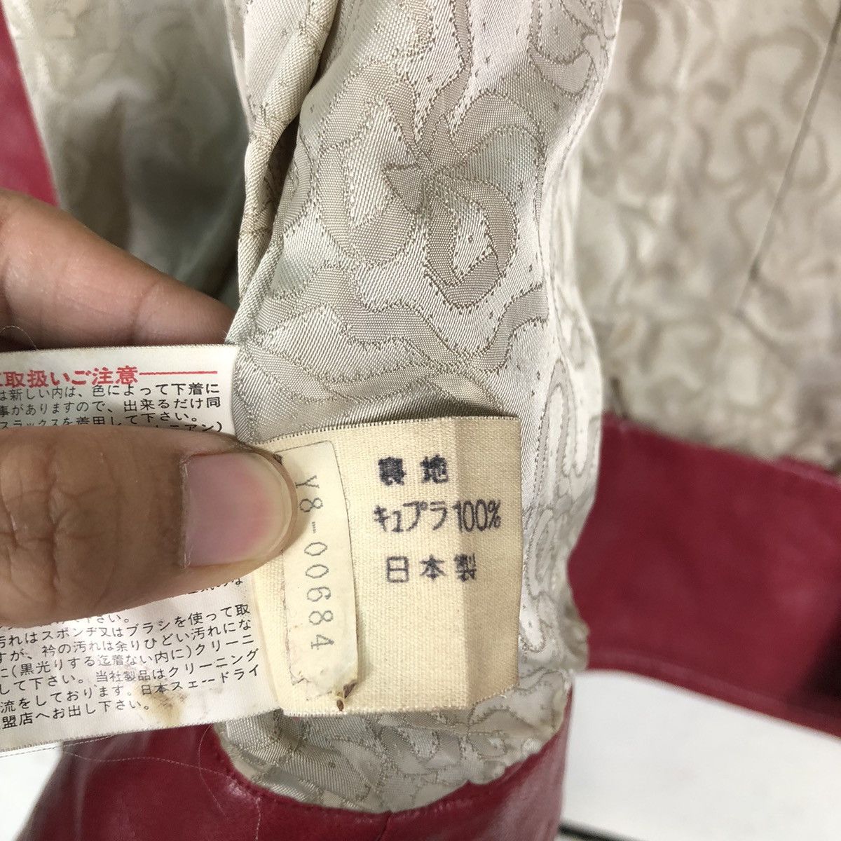 Japanese Brand 🔥Vintage Chore Genuine Leather Jacket Japan Double Breast Size US M / EU 48-50 / 2 - 21 Thumbnail