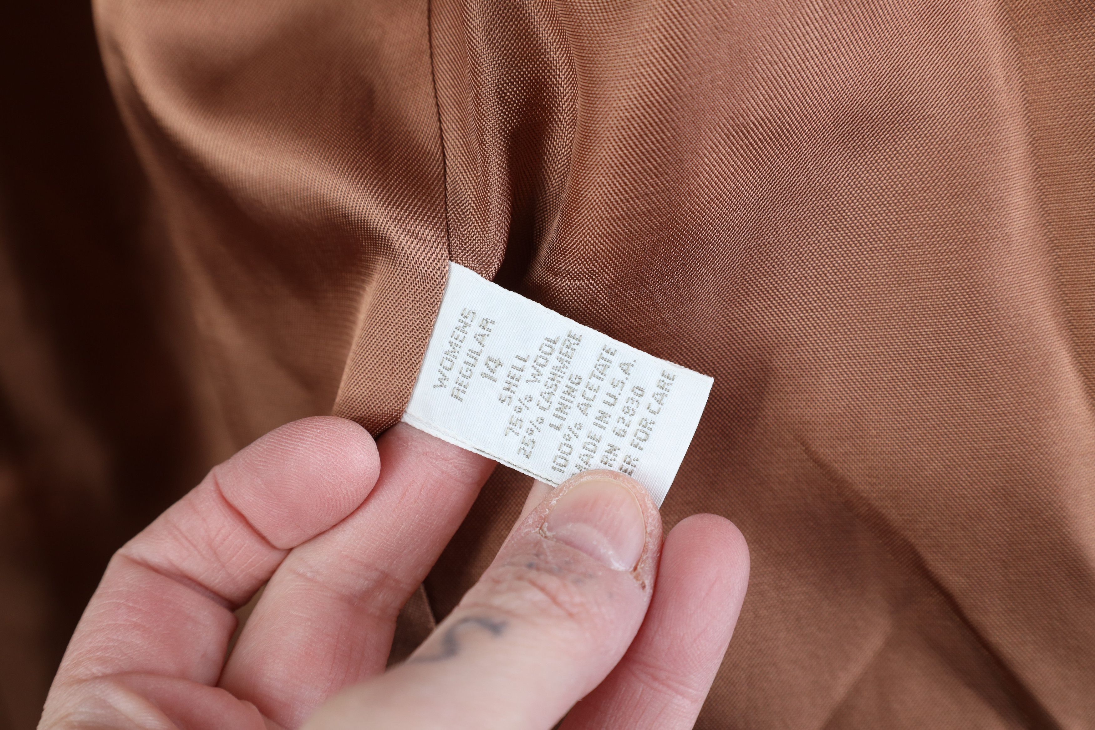 Lands' End Vintage 90s Lands End Button Blazer Suit Jacket Brown USA Size XL / US 12-14 / IT 48-50 - 10 Thumbnail