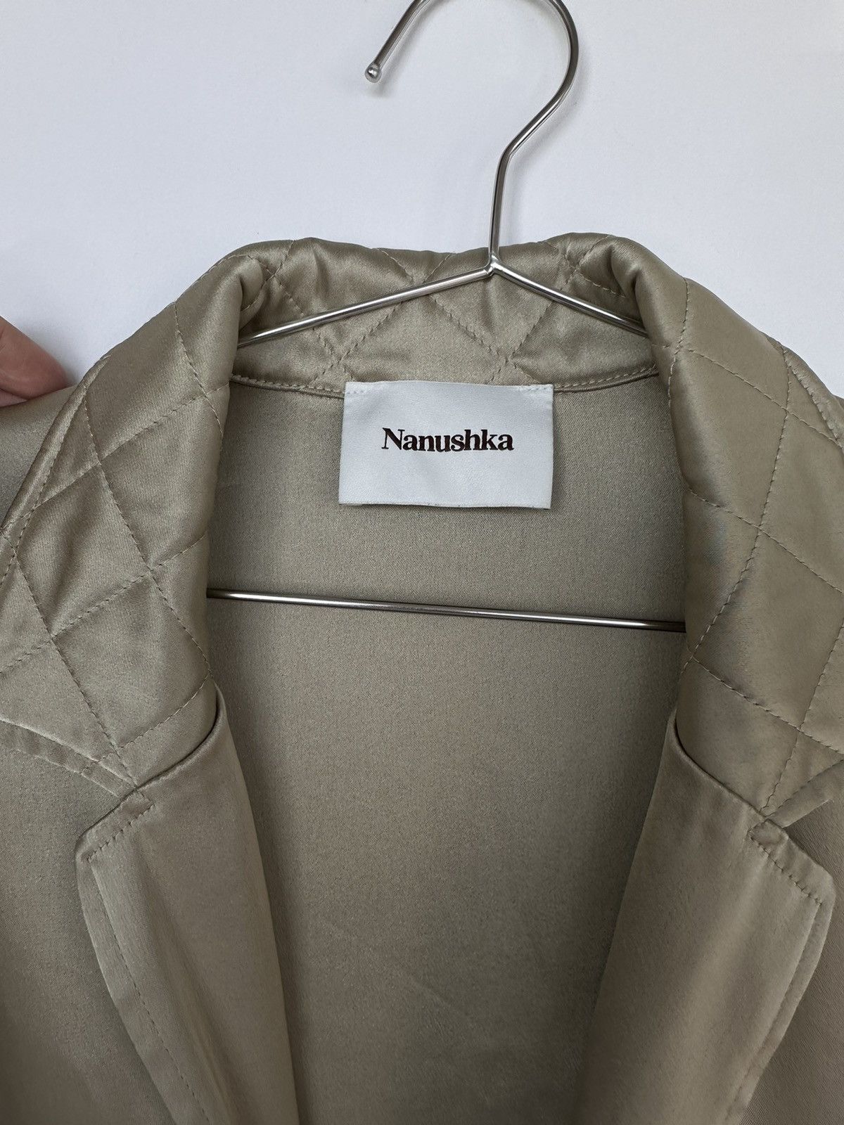 Nanushka Nanushka Green Short Sleeve Shirt Size US S / EU 44-46 / 1 - 3 Thumbnail