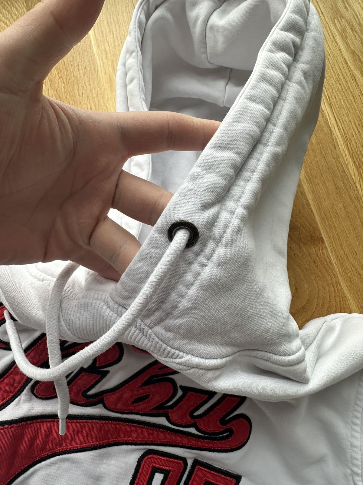 Fubu Vintage Baggy Fubu Hoodie 05 Big Logo White Y2K Size US M / EU 48-50 / 2 - 4 Thumbnail
