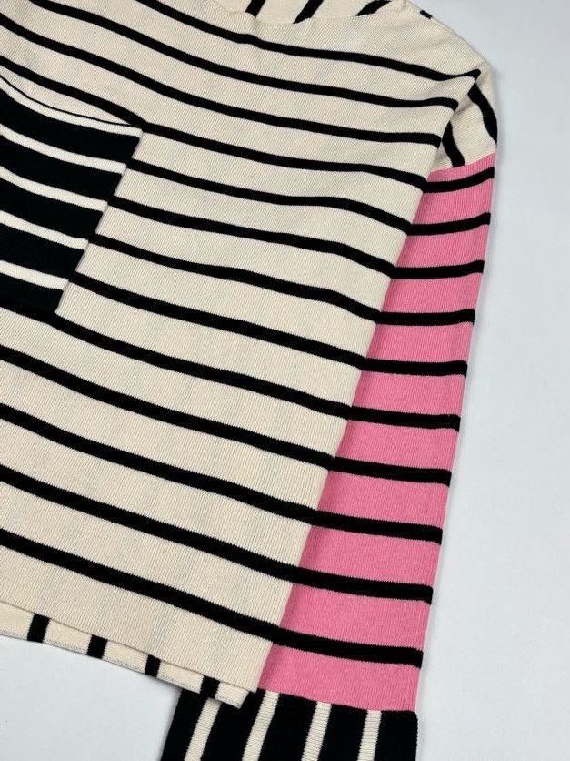 Celine Phoebe Philo Era Multicolor Striped Sweater Size XS / US 0-2 / IT 36-38 - 6 Thumbnail