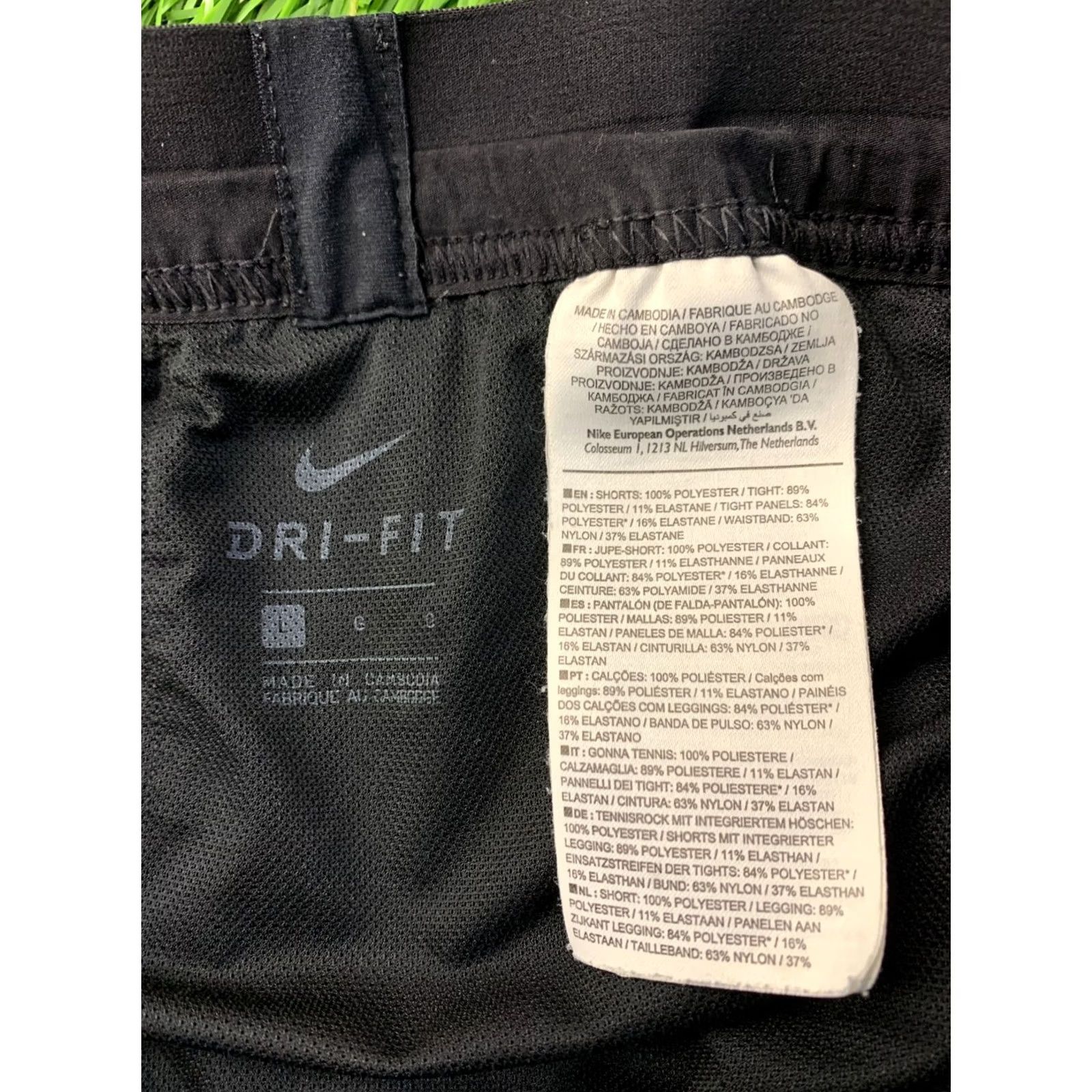 Nike Nike Flex Dri-Fit Running Shorts Women L Black 2019 Training Running Shorts Size 36" / US 14 / IT 50 - 4 Thumbnail