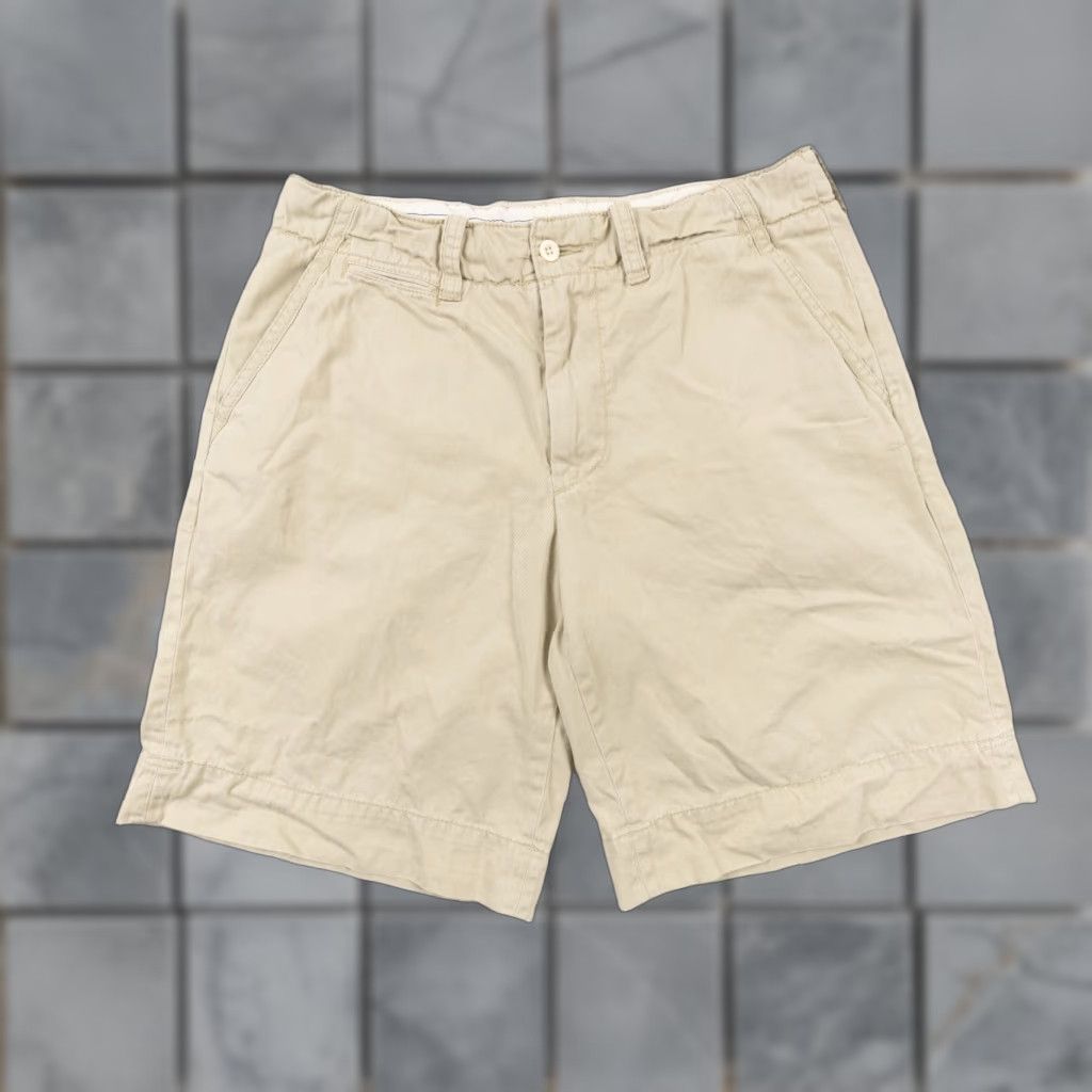 Polo Ralph Lauren Polo Ralph Lauren Chino Shorts Adult 32 Beige Flat Front Casual Regular Fit Mens Size US XS / EU 42 / 0 - 1 Thumbnail