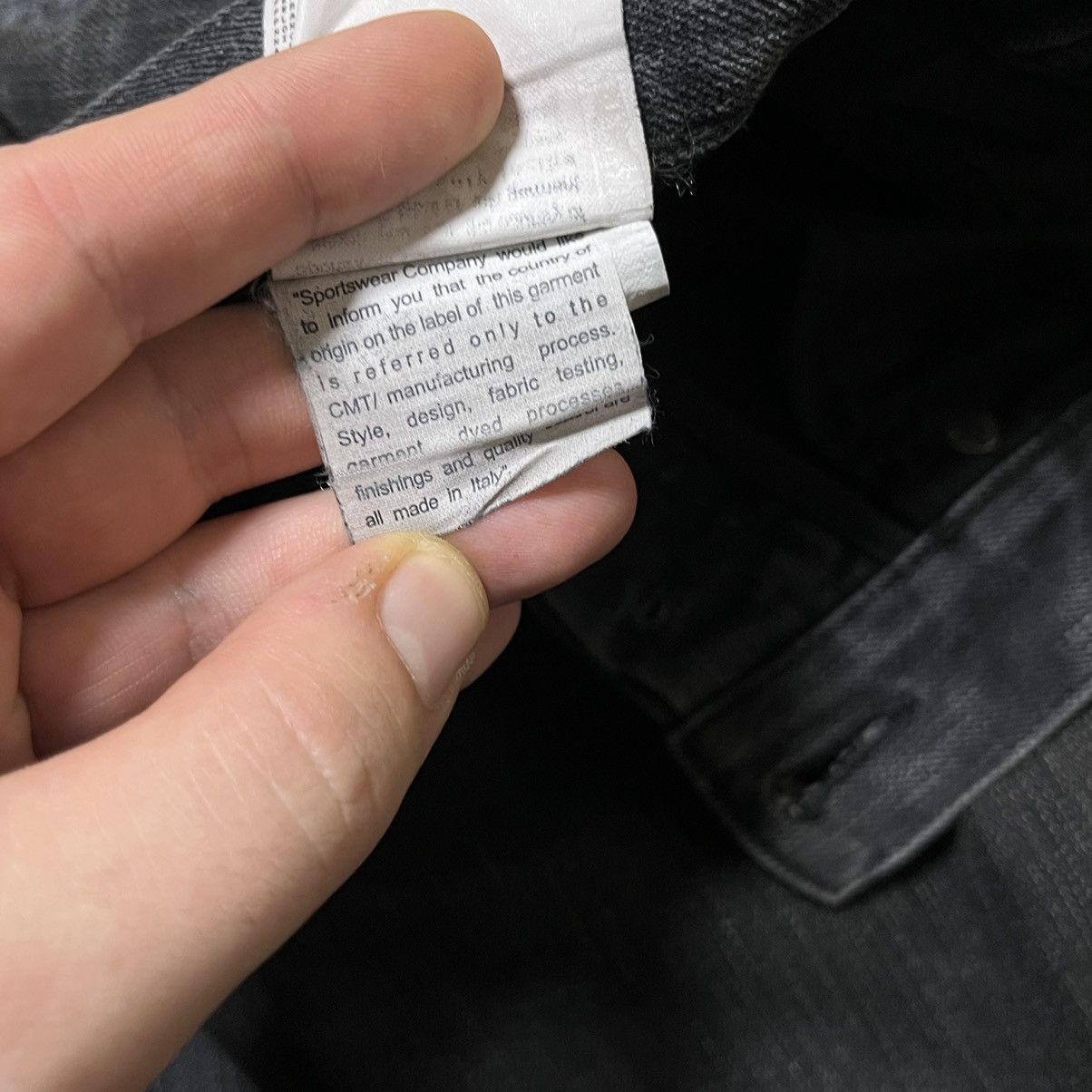 Stone Island × Vintage Stone island jeans denim vintage Size US 31 - 12 Thumbnail