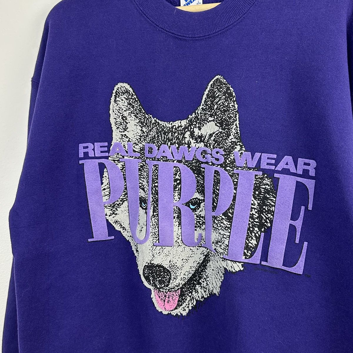 NCAA × Vintage Vintage Washington Huskies Sweatshirt Crewneck Pullover L Size US L / EU 52-54 / 3 - 1 Thumbnail