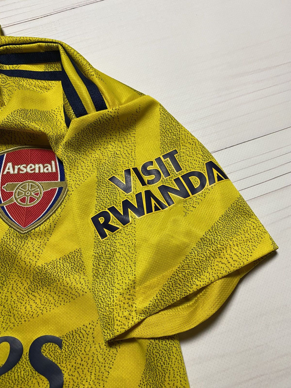 Adidas Adidas Arsenal 2019/20 away soccer football worn jersey Size US S / EU 44-46 / 1 - 16 Thumbnail