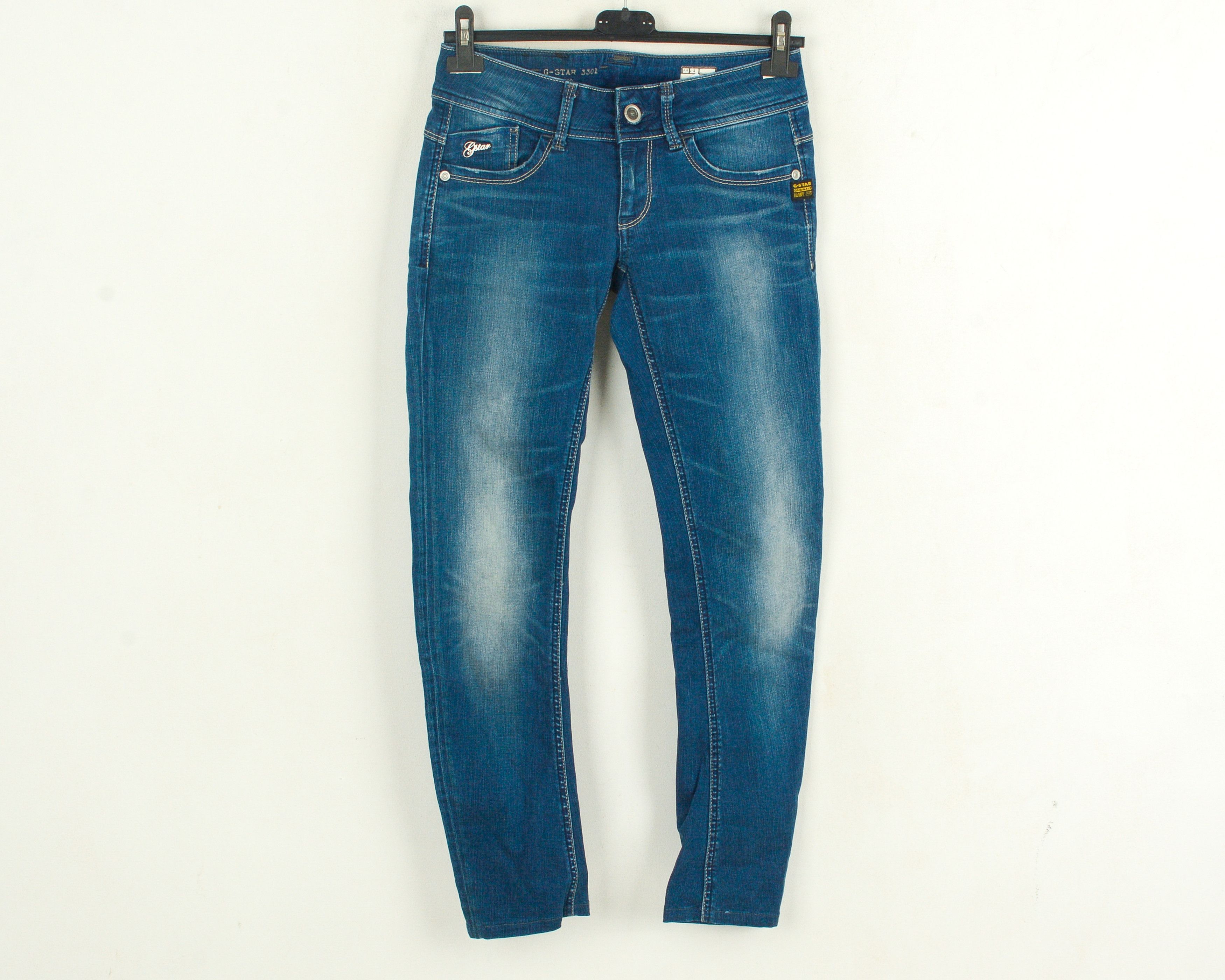 G-Star 3301 High Skinny Womens Raw Jeans W27 L34 Slim Trousers Size 27" / US 4 / IT 40 - 1 Thumbnail
