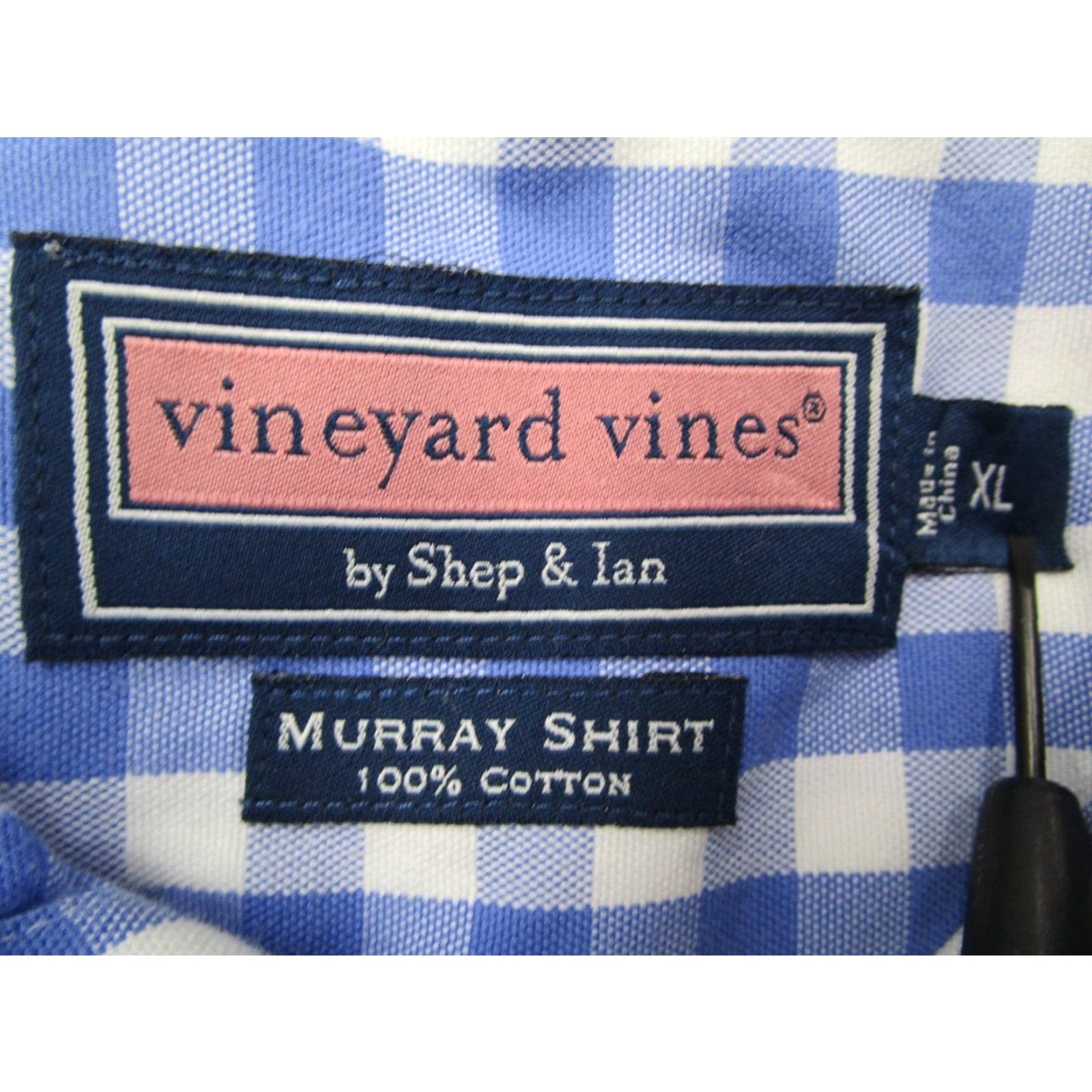 Vineyard Vines Vineyard Vines Button-Up Shirt Mens XL Blue Twill Whale Logo Size US XL / EU 56 / 4 - 3 Thumbnail
