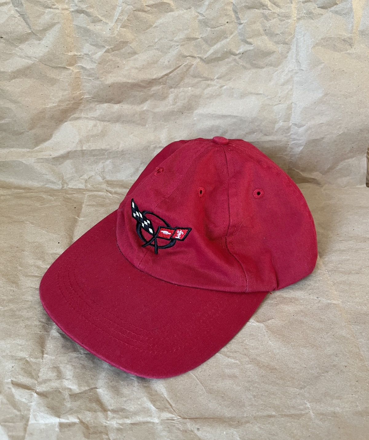 Chevrolet Vintage Chevrolet CORVETTE Red Cap Size ONE SIZE - 8 Thumbnail