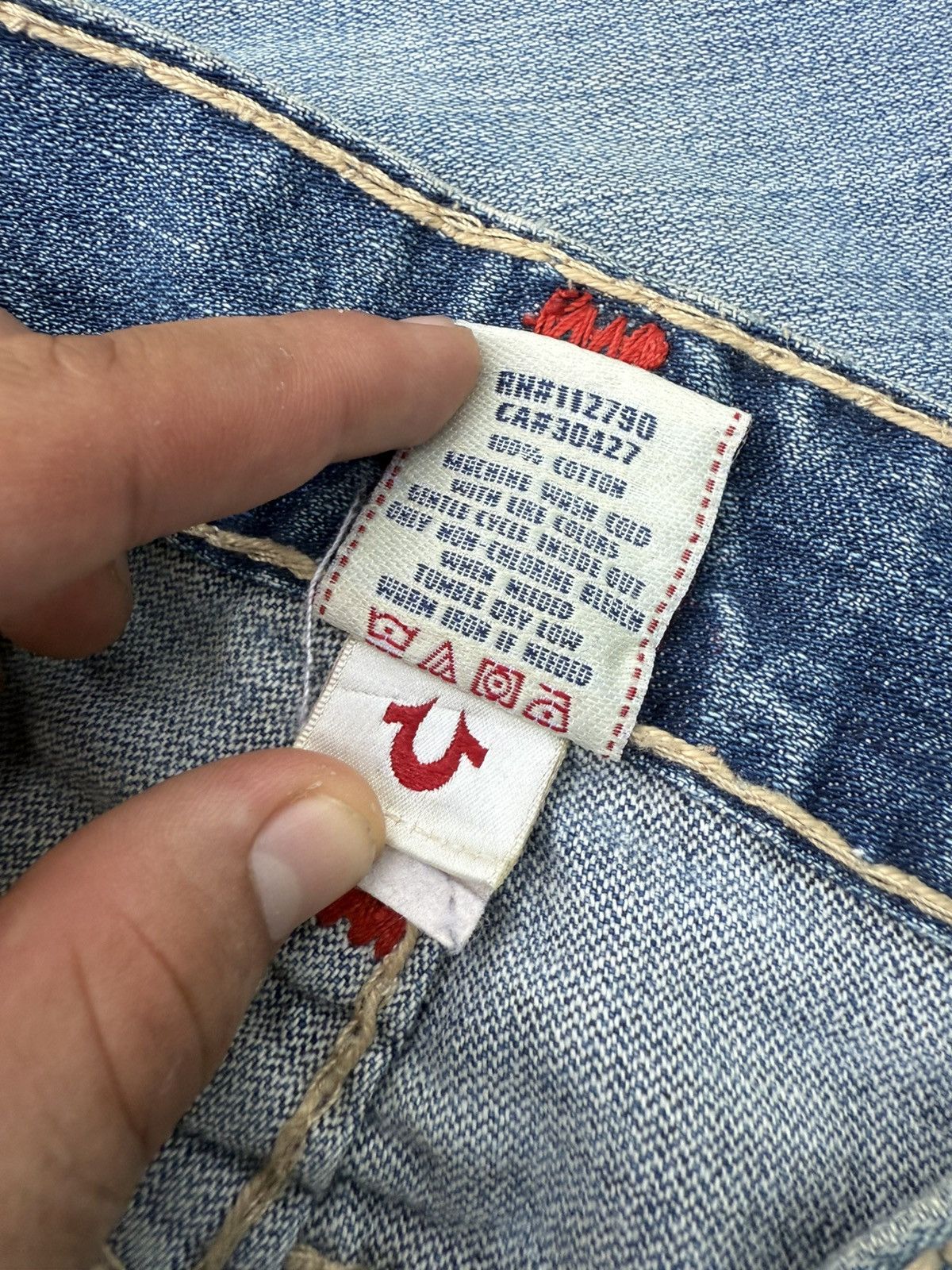 True Religion 90’s TRUE RELIGION RARE POCKET LOGO Y2K VINTAGE RETRO PANTS Size US 38 / EU 54 - 17 Thumbnail