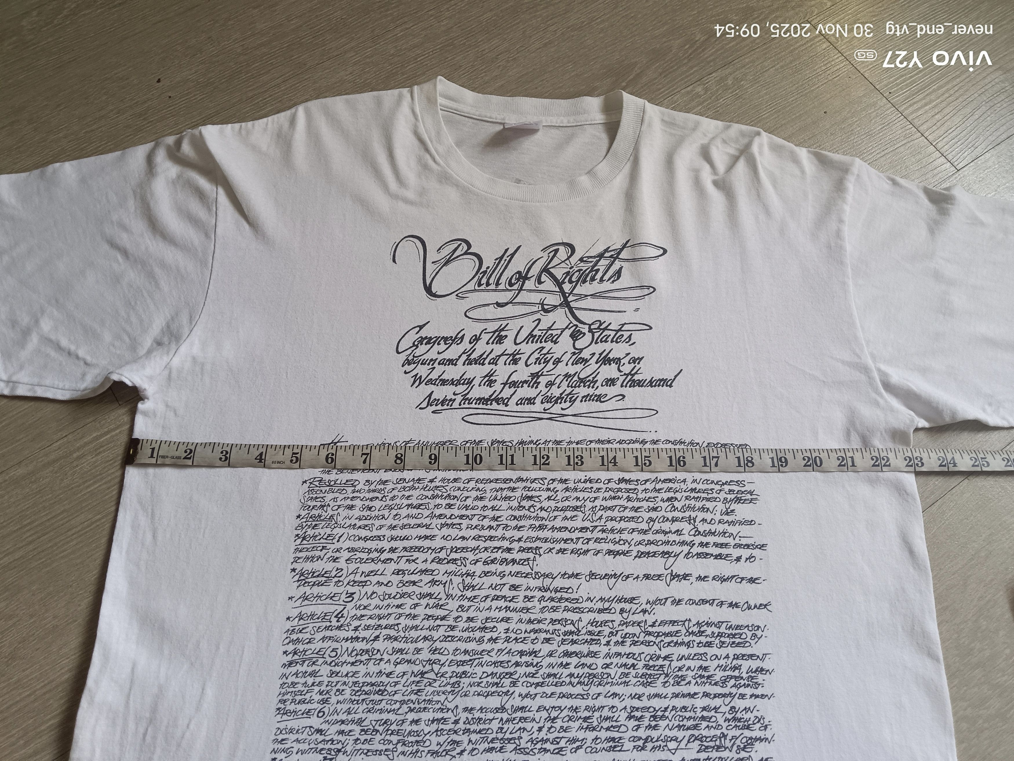 Supreme Supreme Bill of Rights Size US XL / EU 56 / 4 - 8 Thumbnail