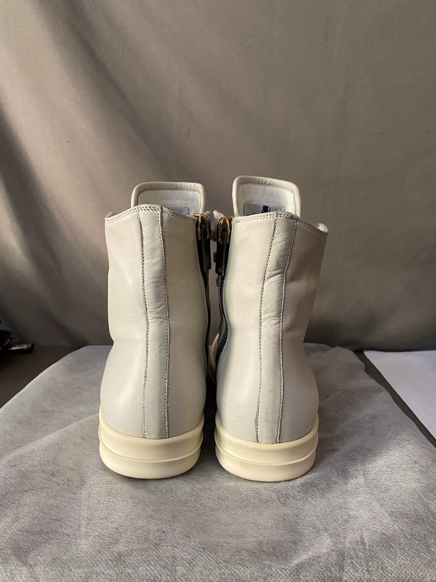 Rick Owens Rick Owens high-top leather Converse sneakers Size US 7 / IT 37 - 2 Thumbnail