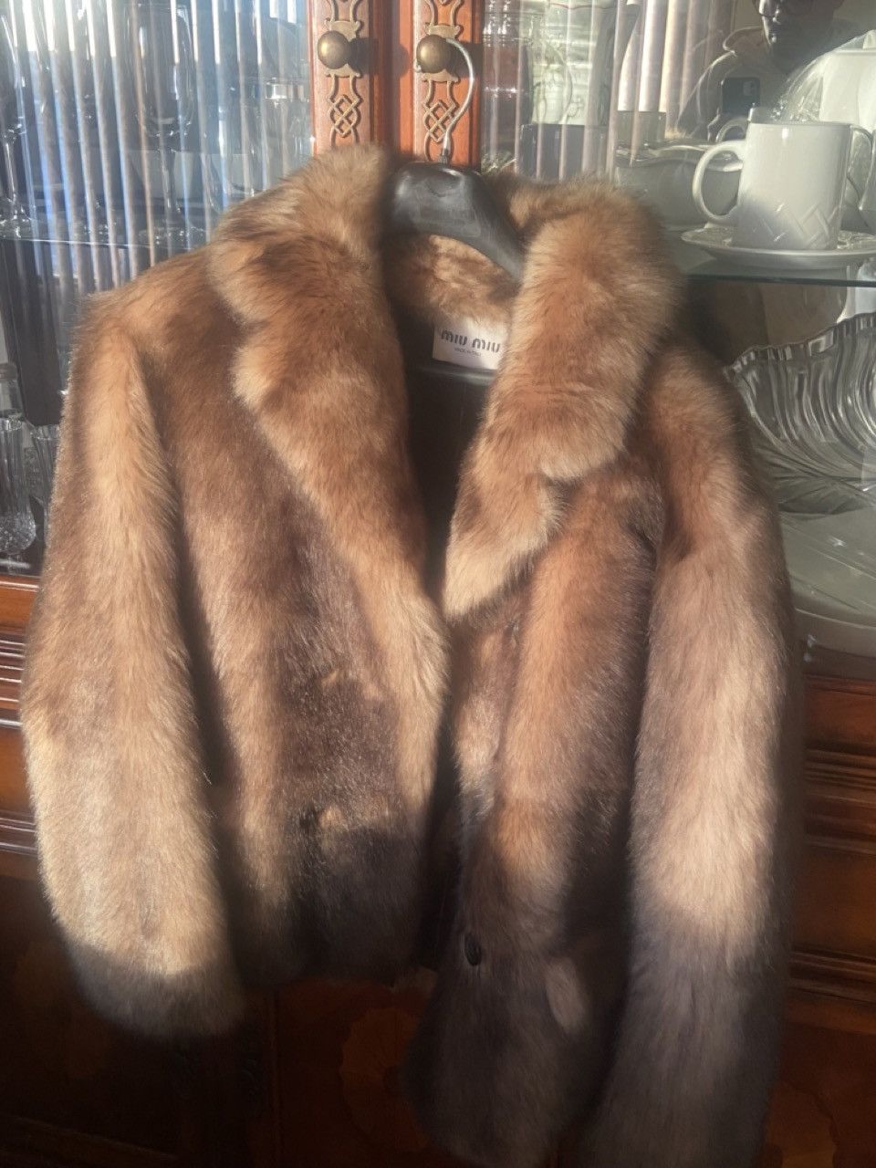 Miu Miu Miu Miu Double-breasted shearling jacket Size XS / US 0-2 / IT 36-38 - 4 Thumbnail