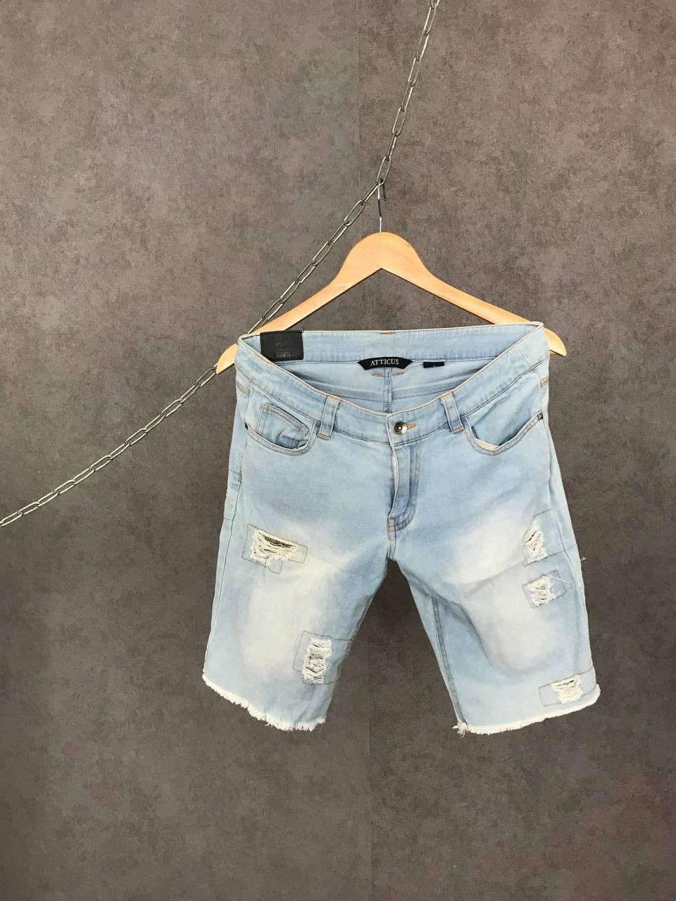 Atticus Atticus Clothing distressed denim shorts Size US 28 / EU 44 - 1 Thumbnail