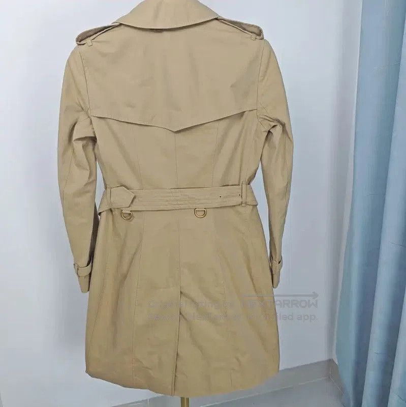 Burberry Burberry Khaki Cotton Women's Trench Coat. Size M / US 6-8 / IT 42-44 - 5 Thumbnail