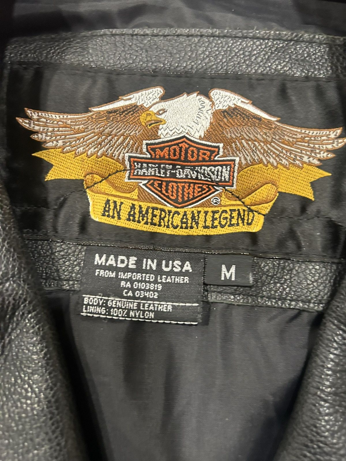 Harley Davidson Made in USA Harley Davidson Leather jacket Size US M / EU 48-50 / 2 - 6 Thumbnail