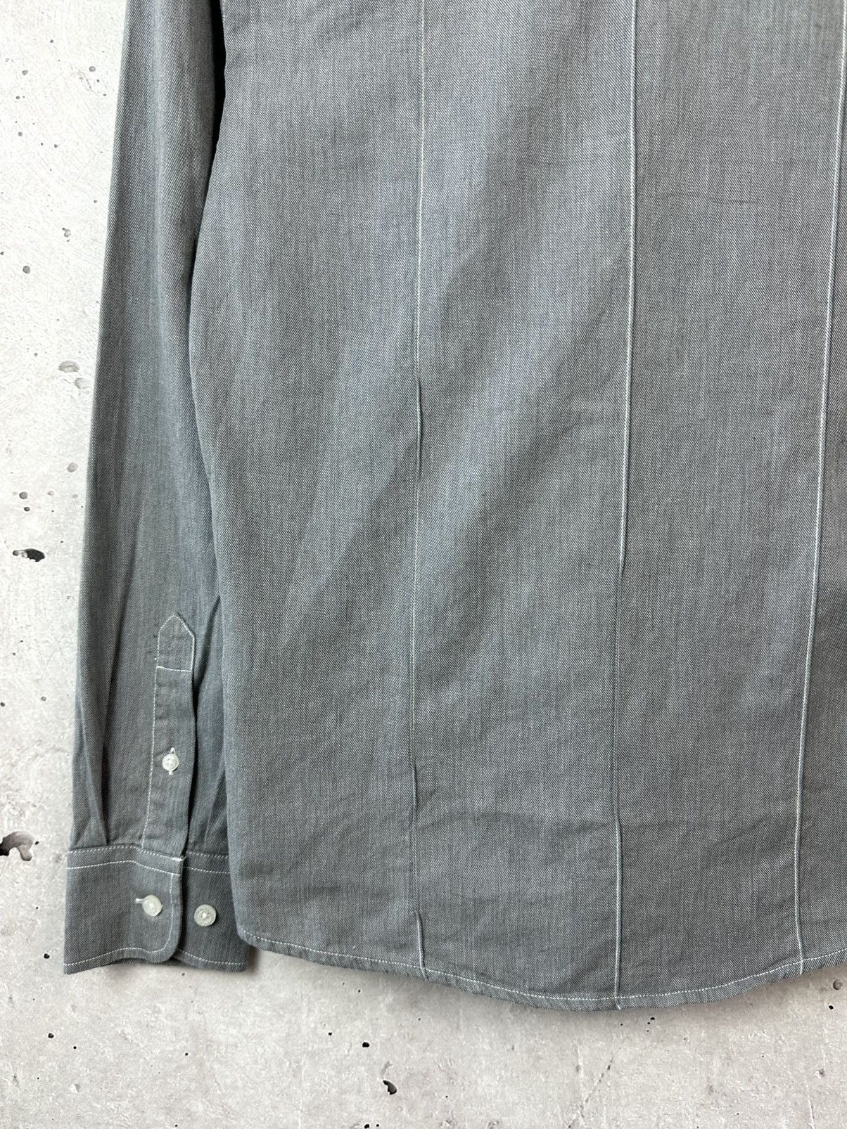 Eddie Bauer New Blauer Grey Cotton Long Sleeve With Straps Shirt Size US S / EU 44-46 / 1 - 10 Thumbnail