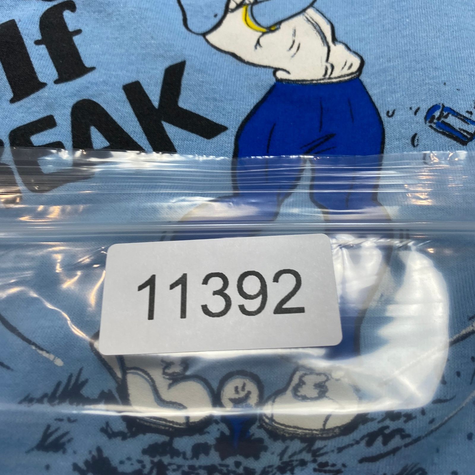 Vintage Vintage 80s Golf Freak Cartoon Single Stitch T Shirt Large Size US L / EU 52-54 / 3 - 10 Thumbnail