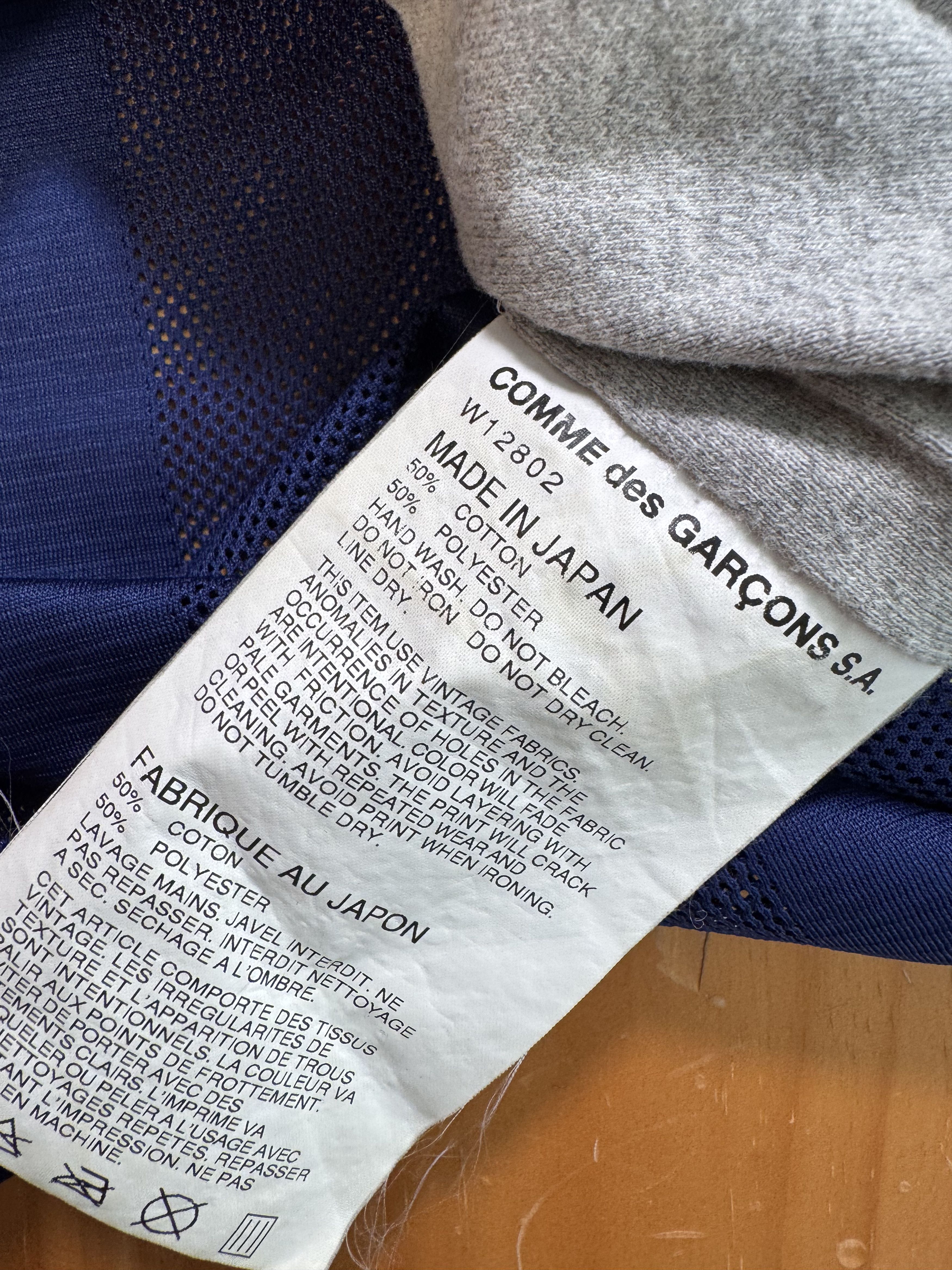 Comme des Garcons Comme Des Garcons Reconstrcuted Reversible University Jersey Size US M / EU 48-50 / 2 - 6 Thumbnail