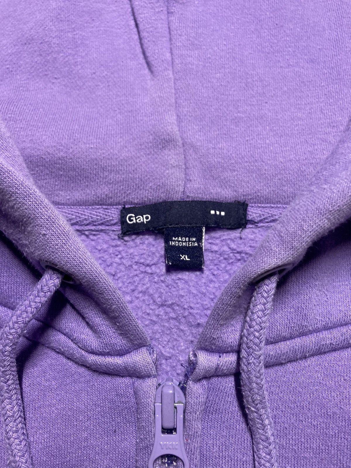 Gap × Vintage ⛩️ Gap Vintage Purple center logo Hoodie Y2K style baggy 90s Size US S / EU 44-46 / 1 - 4 Thumbnail