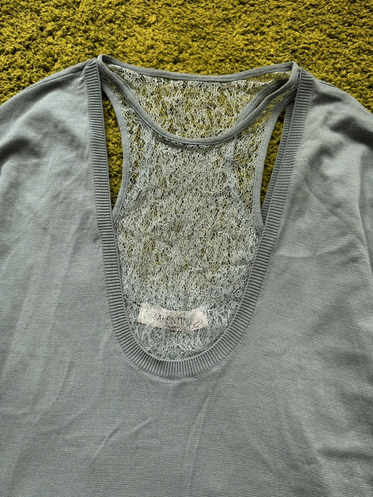 Designer × Valentino Valentino 100% wool avant garde sweater Size S / US 4 / IT 40 - 5 Thumbnail