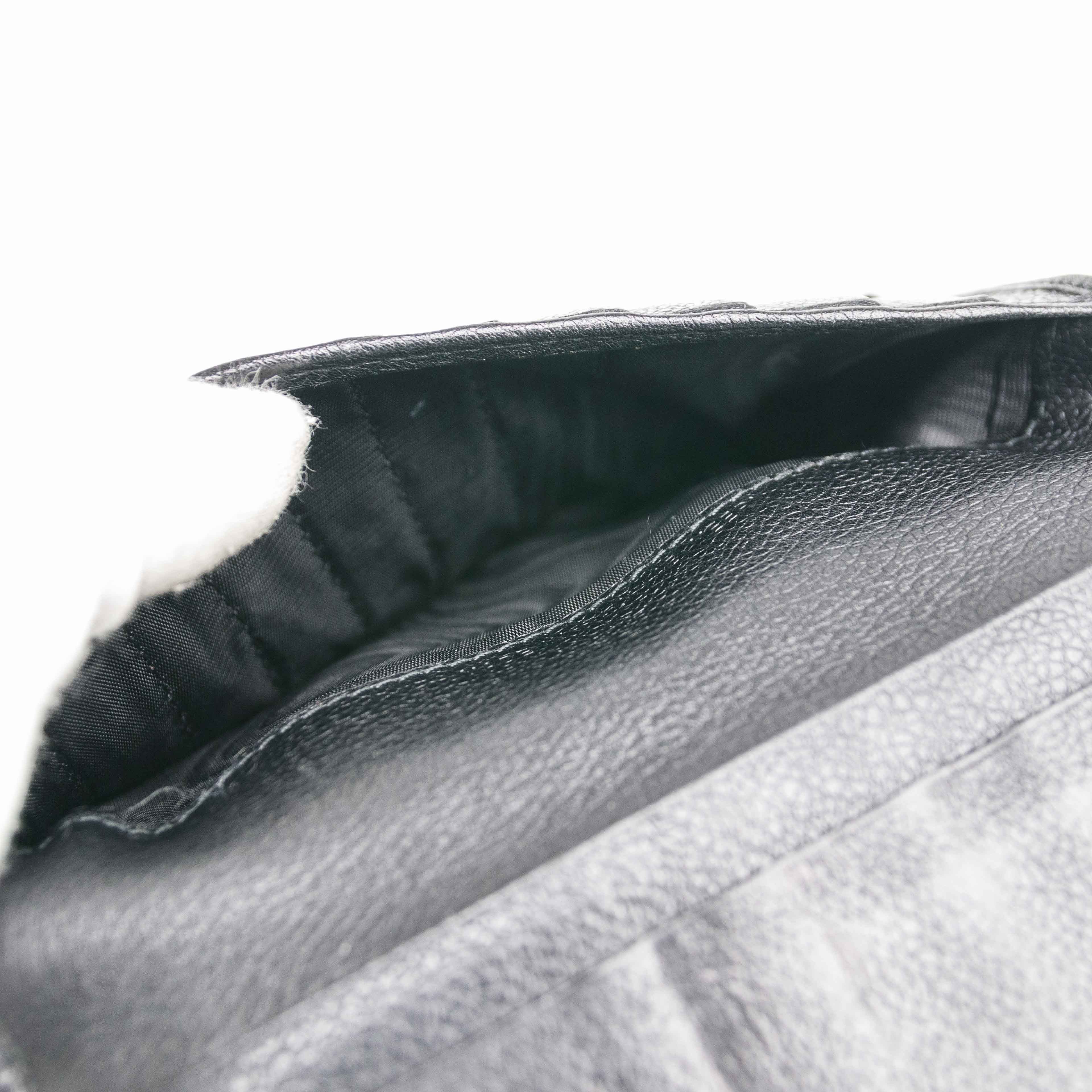 Bvlgari BVLGARI Black Leather Bi-fold Continental Wallet Size ONE SIZE - 16 Thumbnail