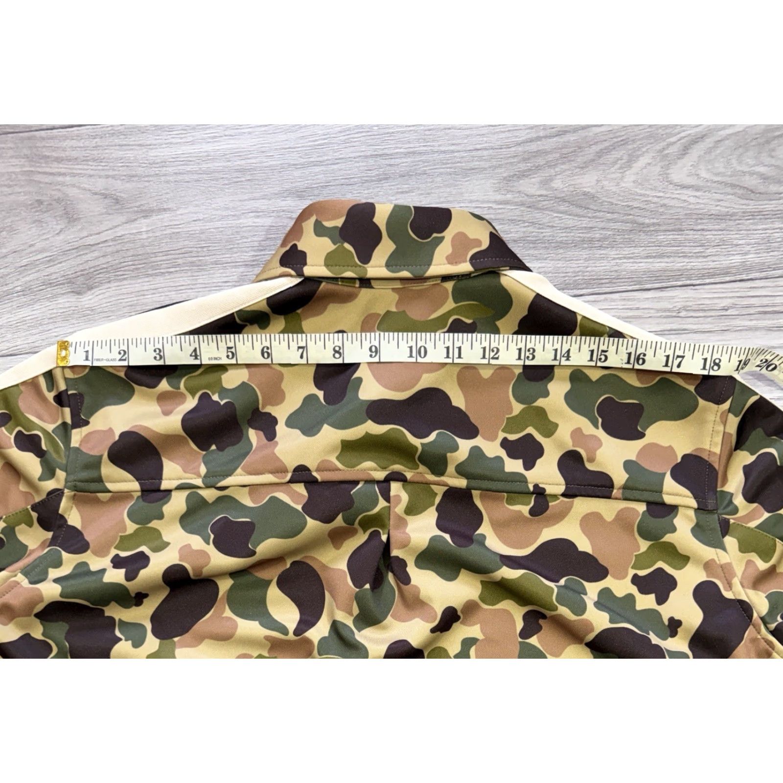 Palm Angels Palm Angels Camouflage Track Jacket Shirt Green Size S Long Sleeve Size US S / EU 44-46 / 1 - 5 Thumbnail