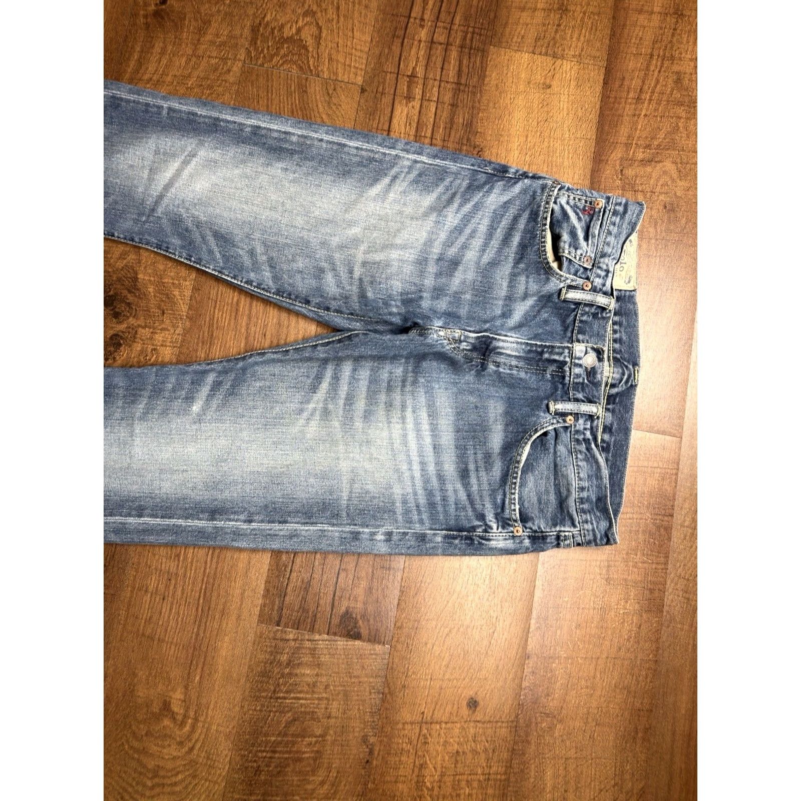 Polo Ralph Lauren Polo Ralph Lauren Jeans Mens Blue Varick Slim Straight Selvedge Denim 32X32 DP9 Size US XS / EU 42 / 0 - 3 Thumbnail