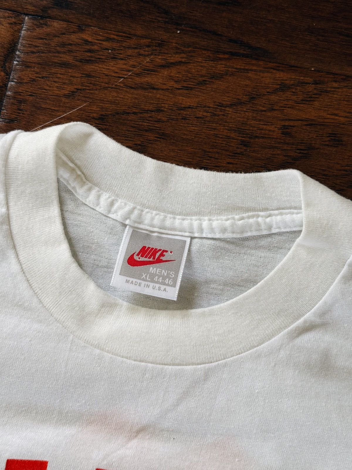 Vintage Vintage 1991 Miami Hurricanes Offense Nike Shirt Swoosh USA Size US XL / EU 56 / 4 - 3 Thumbnail